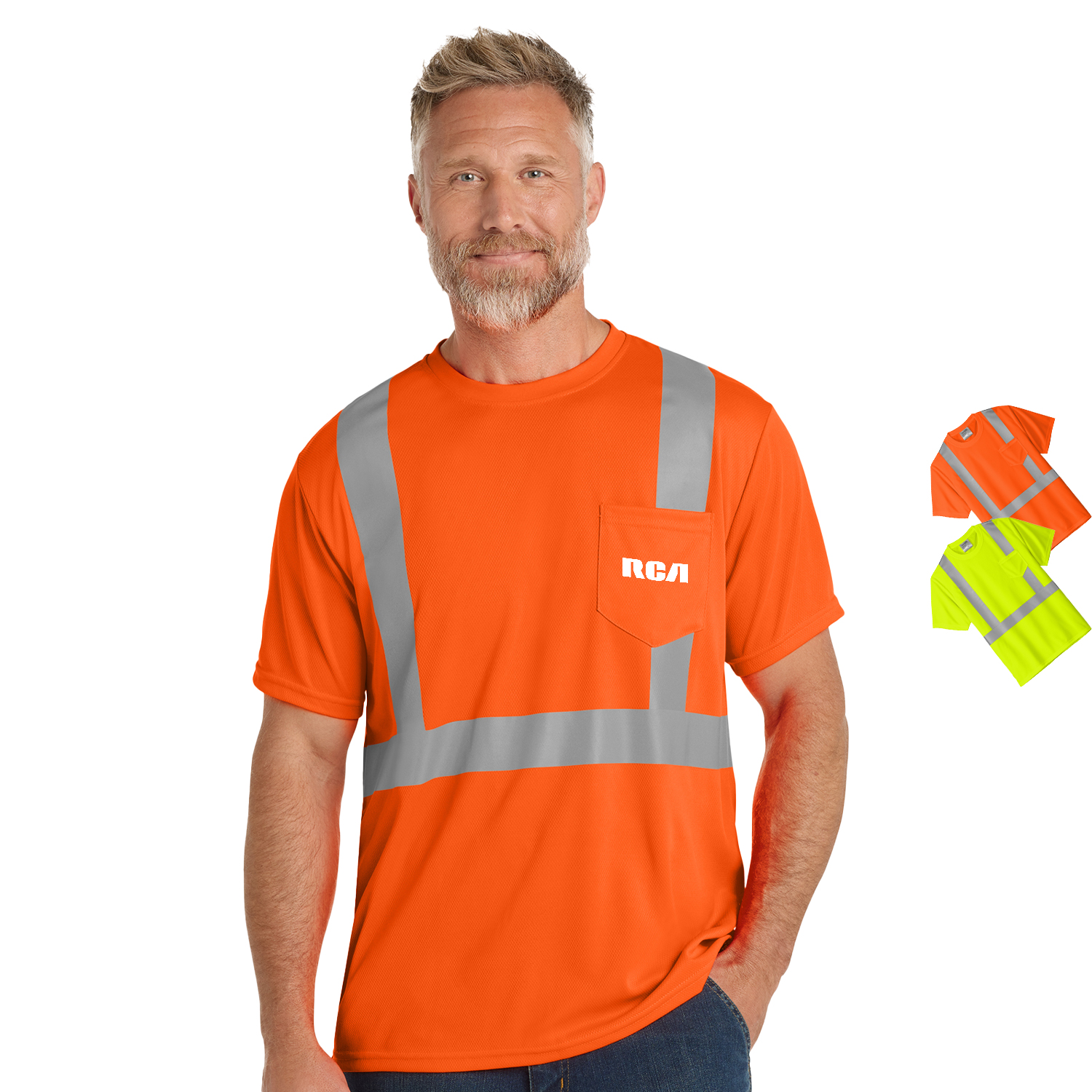 CornerStone® ANSI 107 Class 2 Mesh Tee