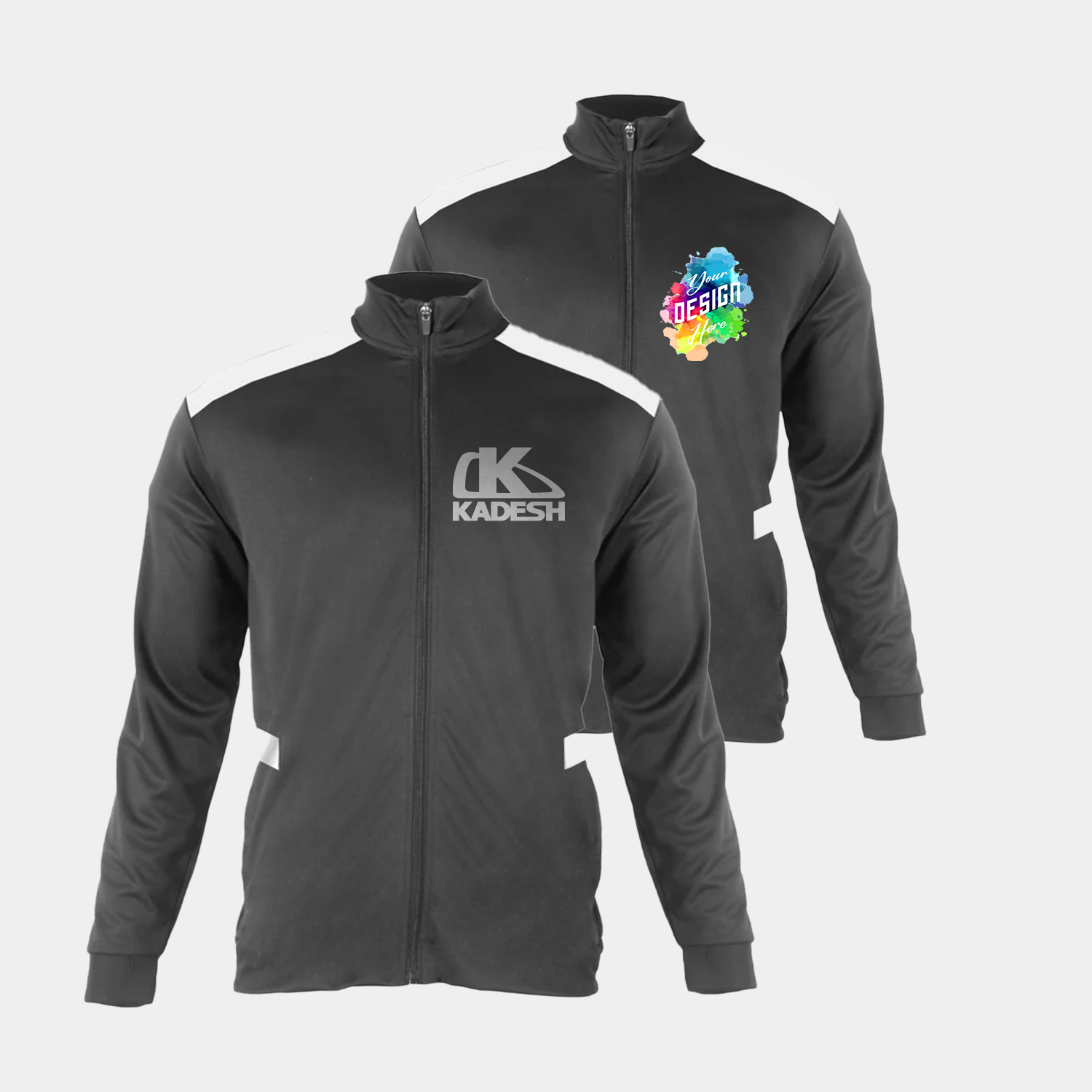 Men’s Performance Piqué Full Zip Track Jacket