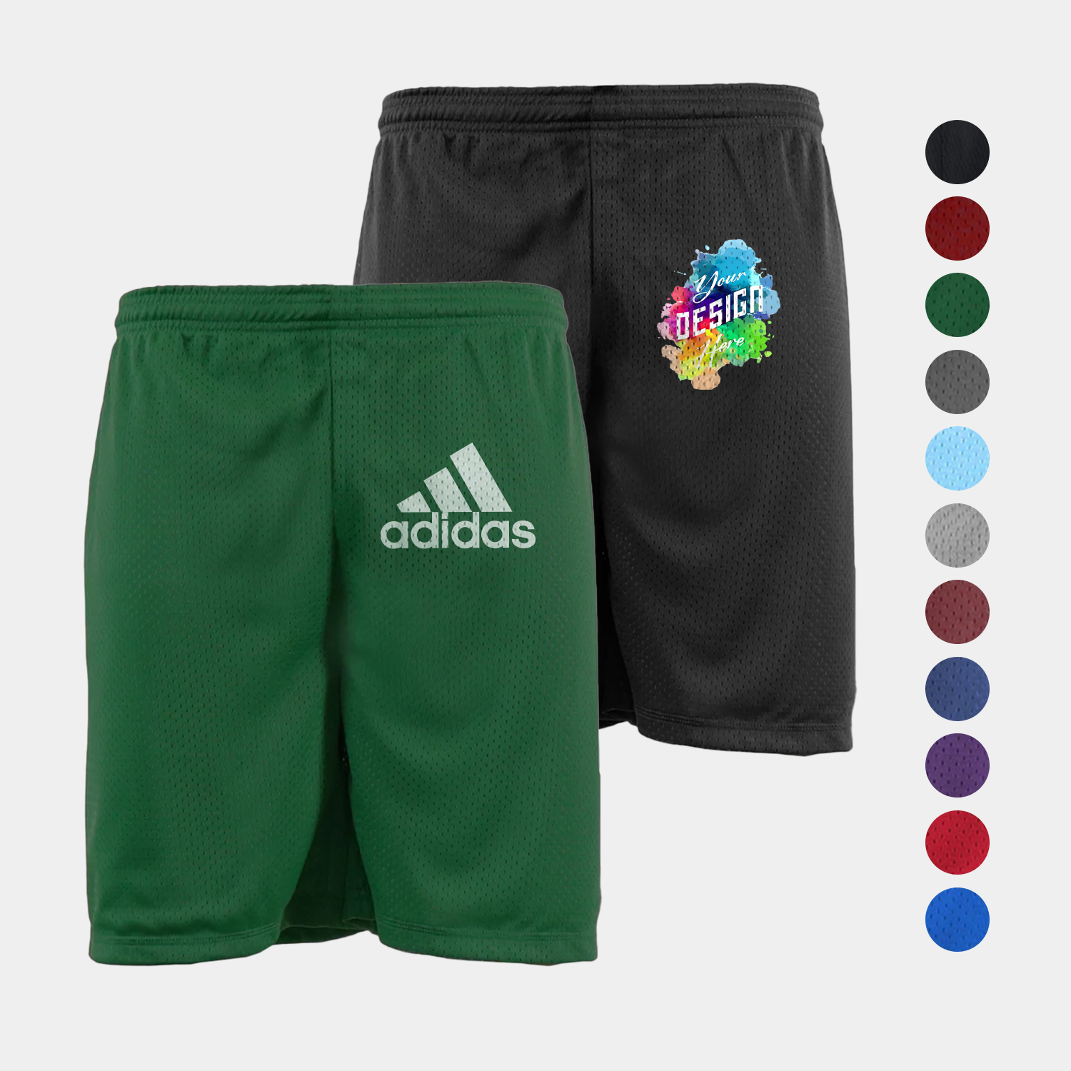 Men’s Core Mesh 7" Training Shorts – Lined & Streamlined