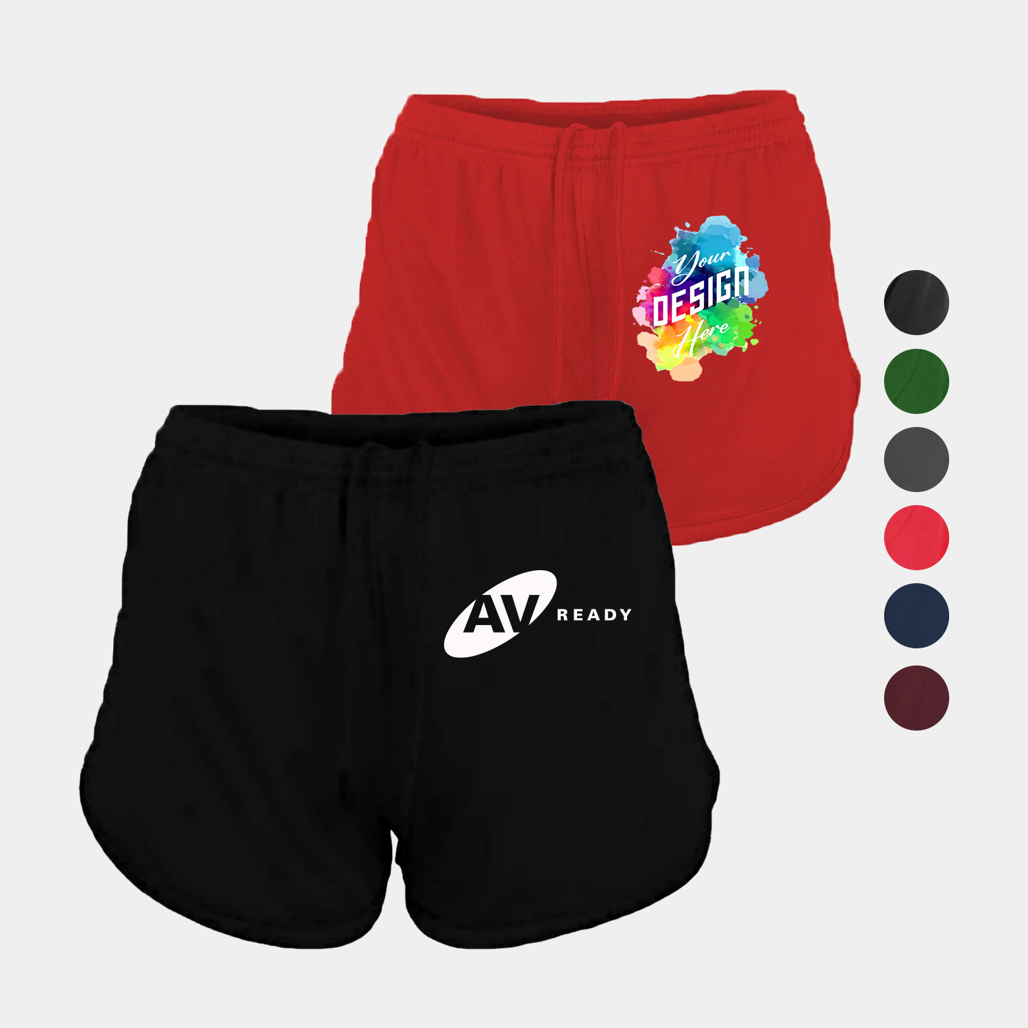 Women’s 3" Scallop Training Lightweight Shorts