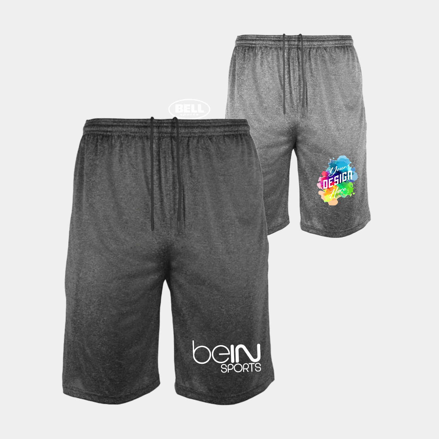 Men’s 9" Heathered Performance Short with Pockets