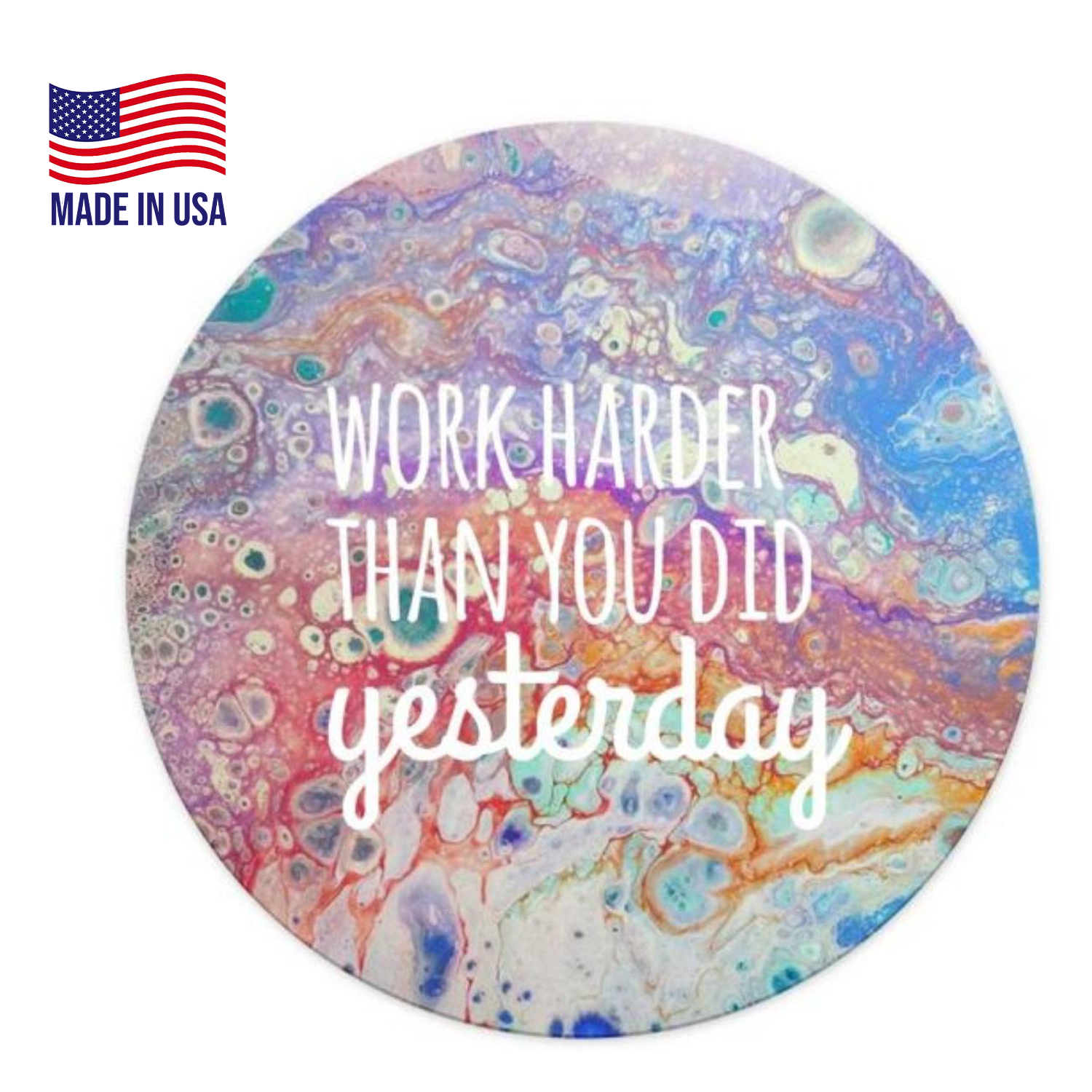 USA Made Sublimation Round Mouse Pads