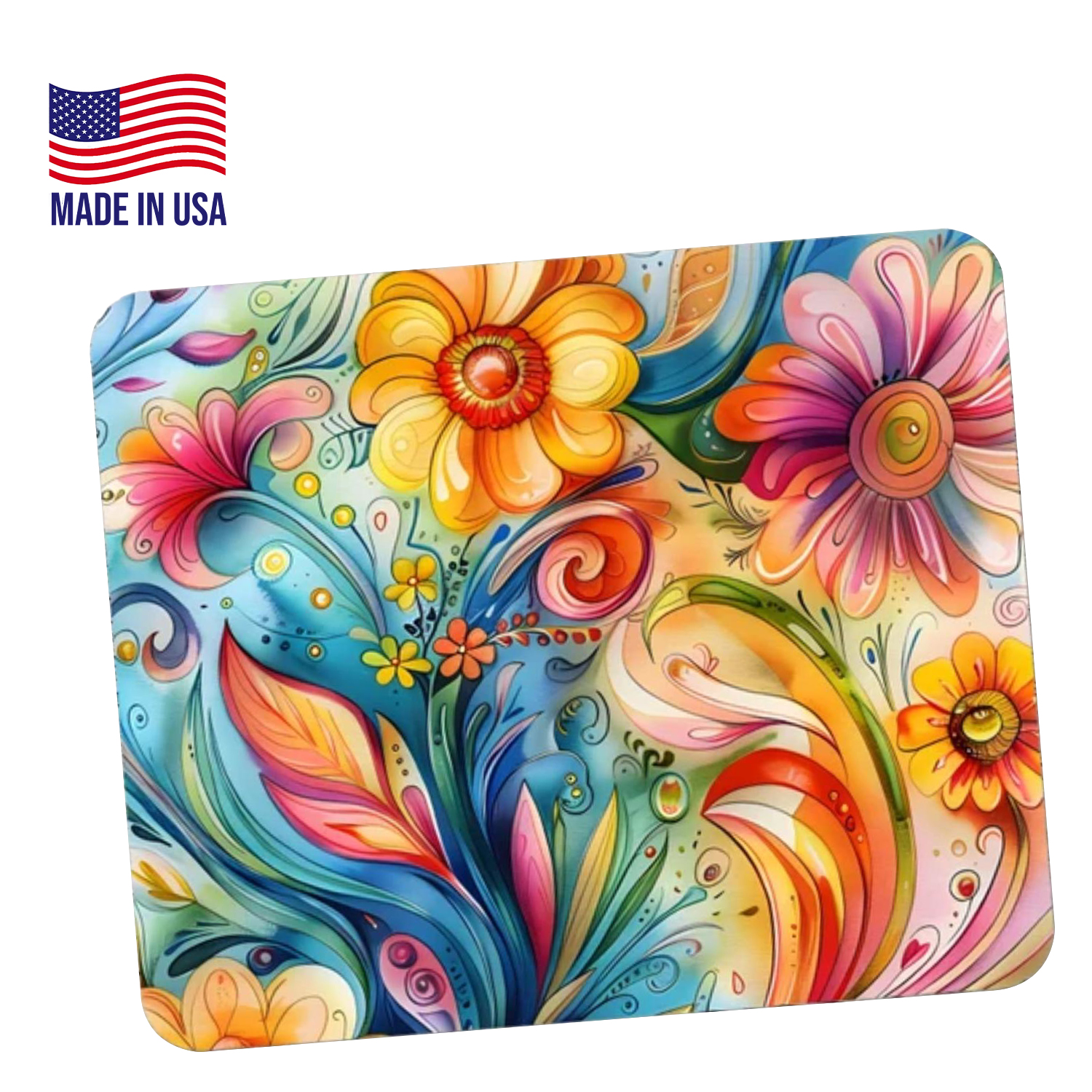 USA Made Rectangular Sublimation Mouse Pad