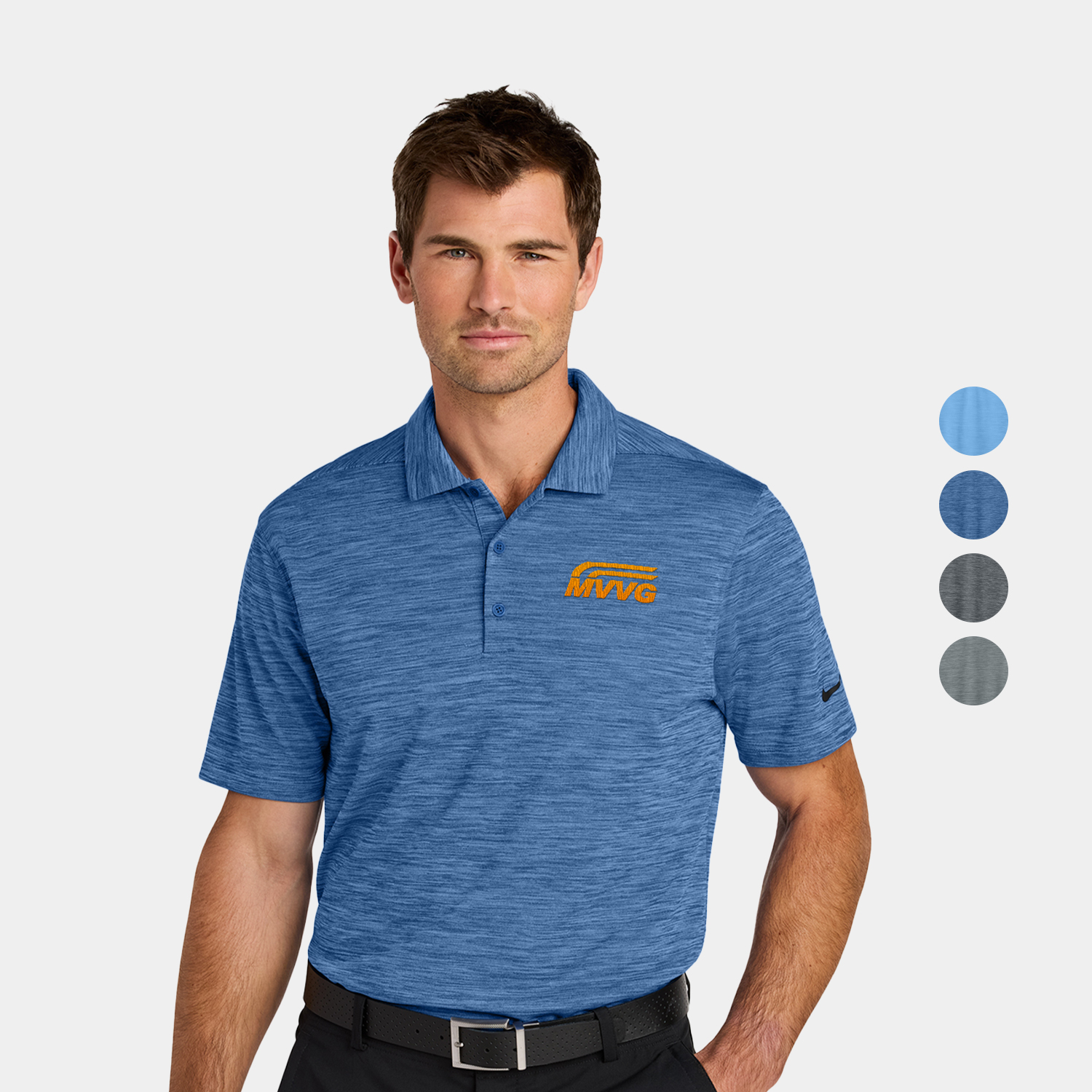 Nike Dri-FIT Men's Polo T- Shirts w/ Screen Print 4.9 oz.