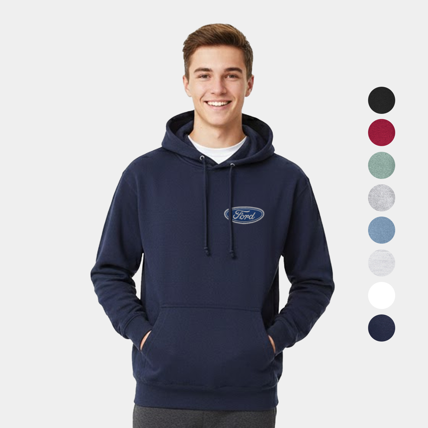 Peace Goods™ Unisex Jersey Lined Hooded Sweatshirt
