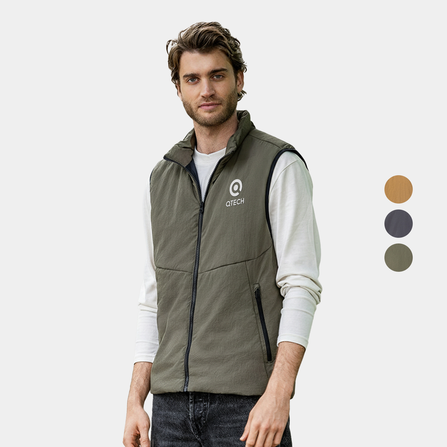 Weatherproof® Lightweight Commuter Vest w/ Zip Pockets