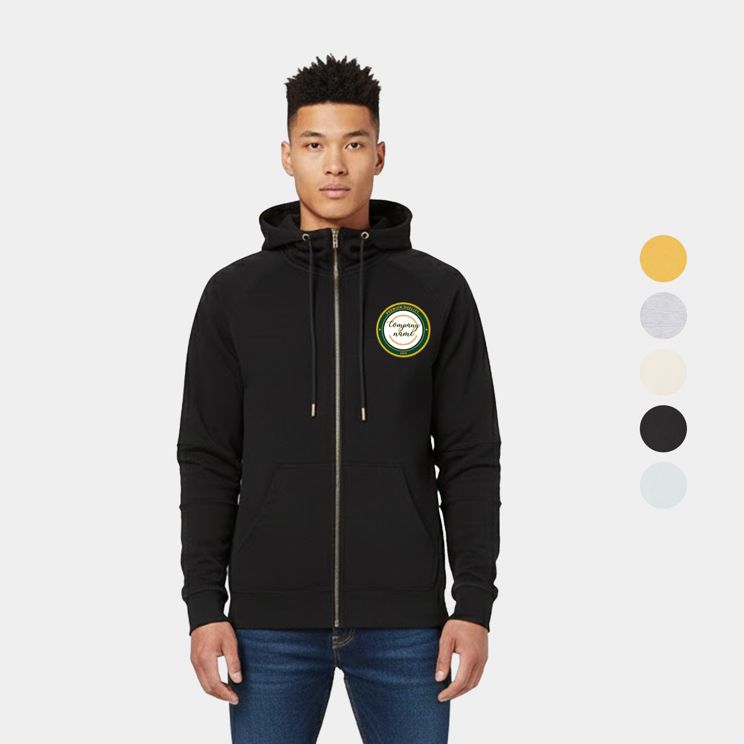 Ezra Full-Zip Funnel Hood Sweatshirt