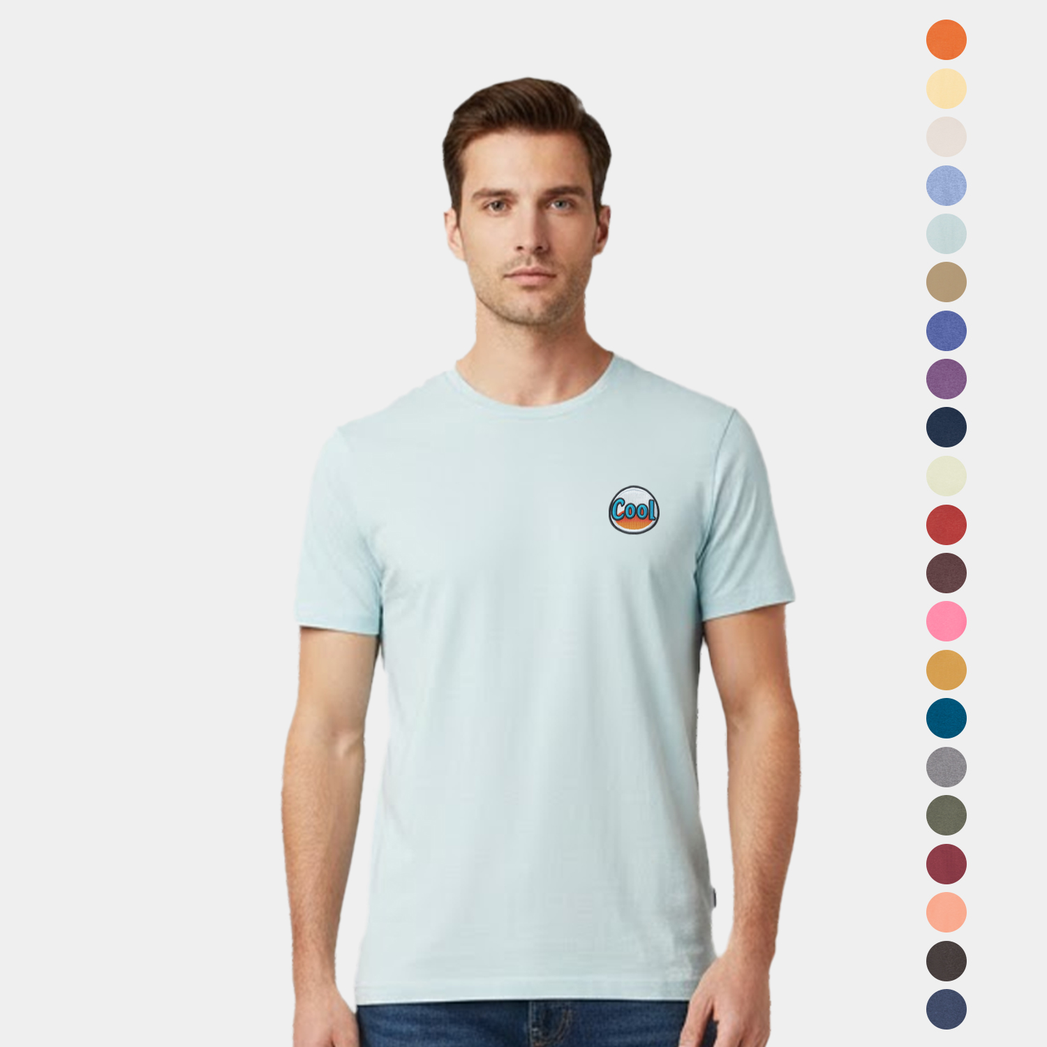 Elements Responsibly Sourced Cotton-Poly Jersey Tee