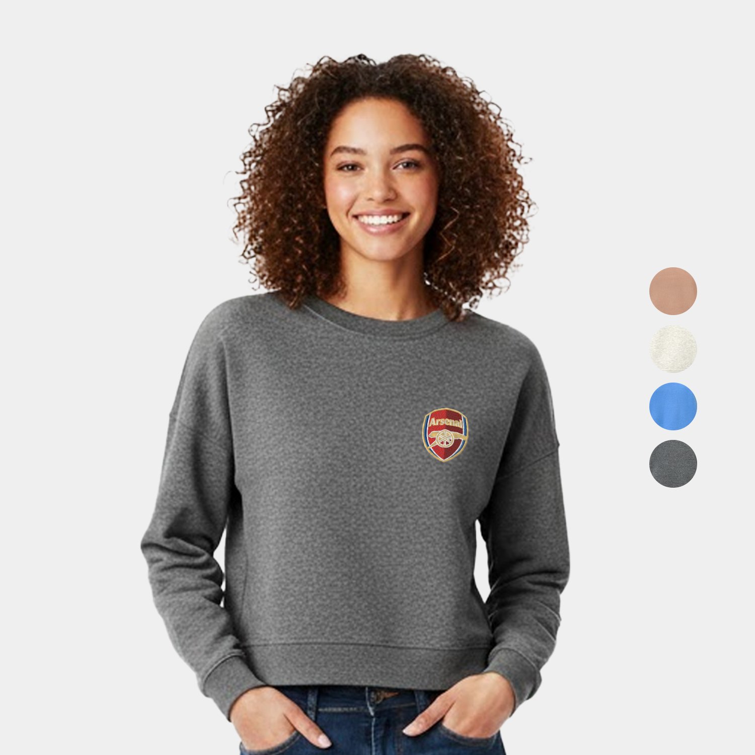 Vintage Fleece™ Women’s Cropped Fleece Crewneck