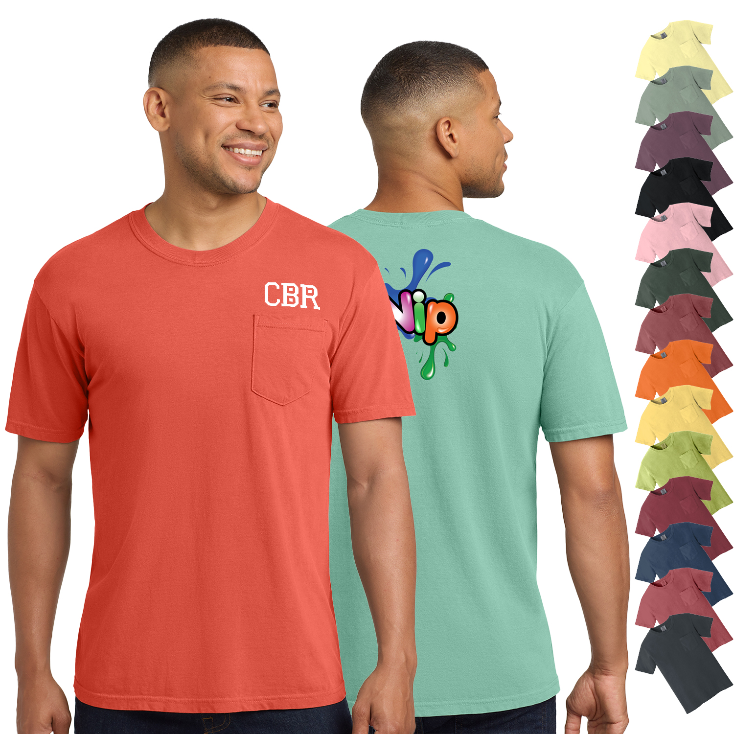 Comfort Colors ® Heavyweight Ring Spun Pocket Tee