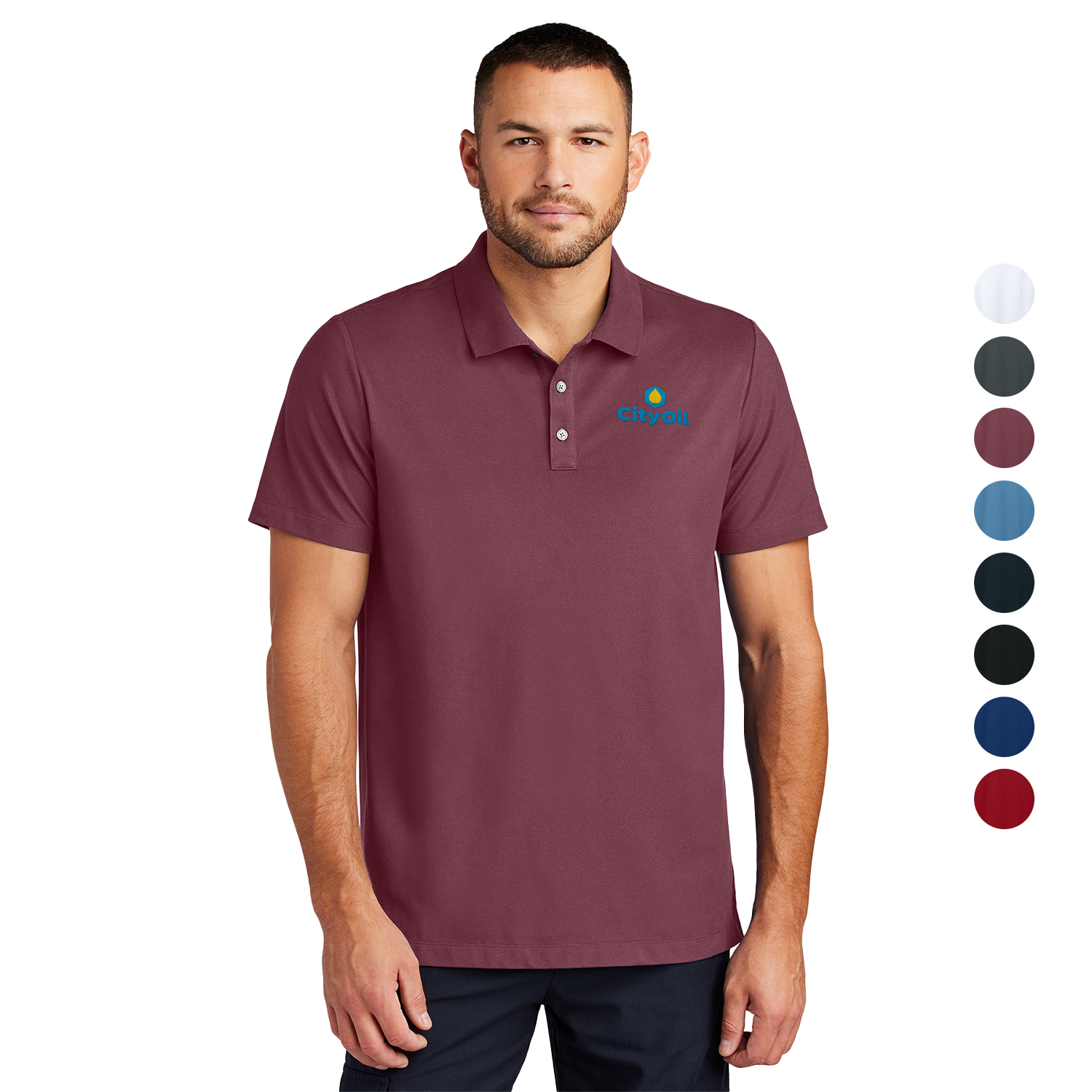 Mercer+Mettle® Stretch Pique Polo