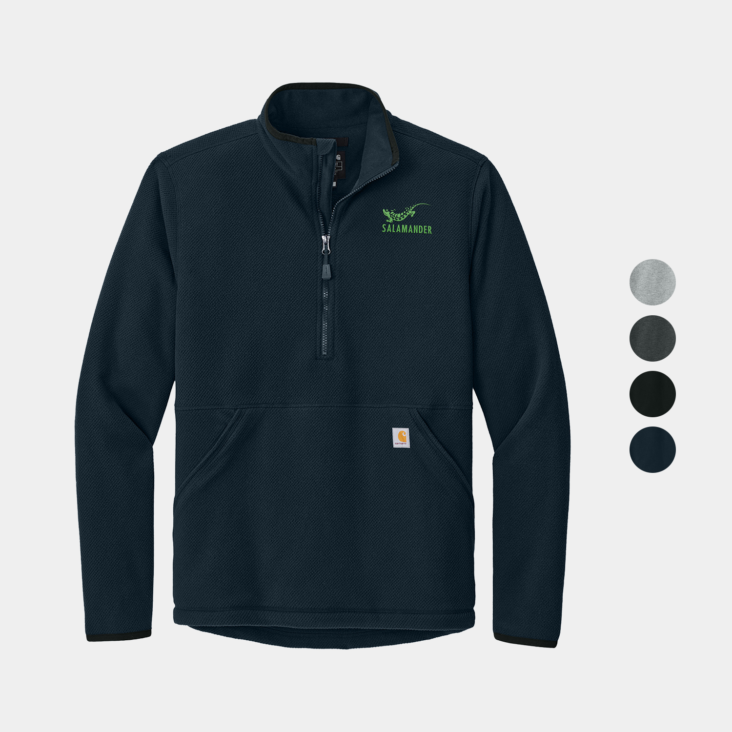 Carhartt® Textured 1/2-Zip Fleece Jacket