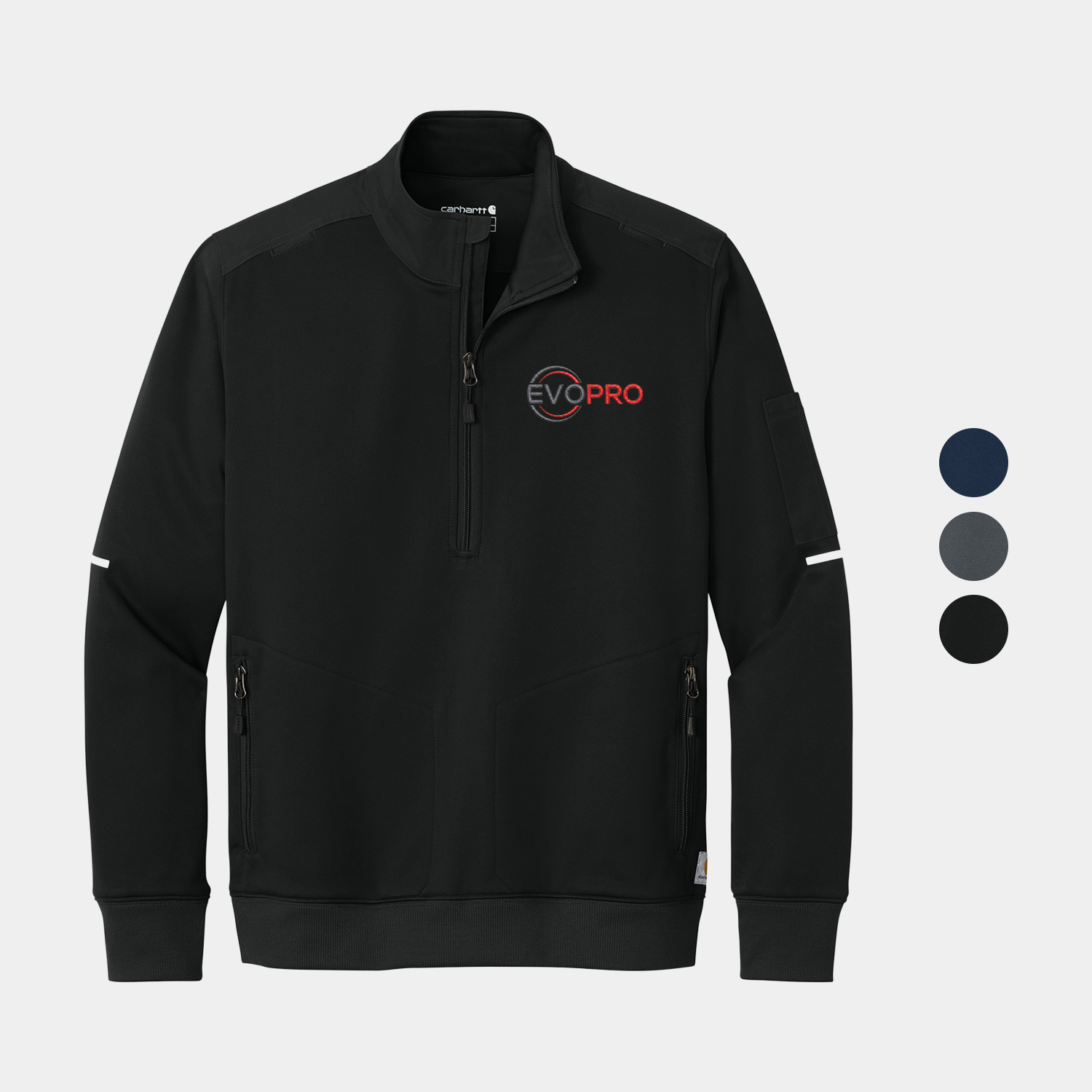 Carhartt FLD & RSCU Half-Zip Mid-Layer Performance Pullover