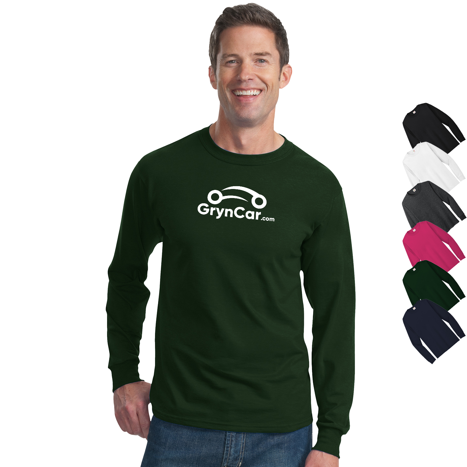Fruit of the Loom® HD Cotton™ 100% Cotton Long Sleeve T-Shirt