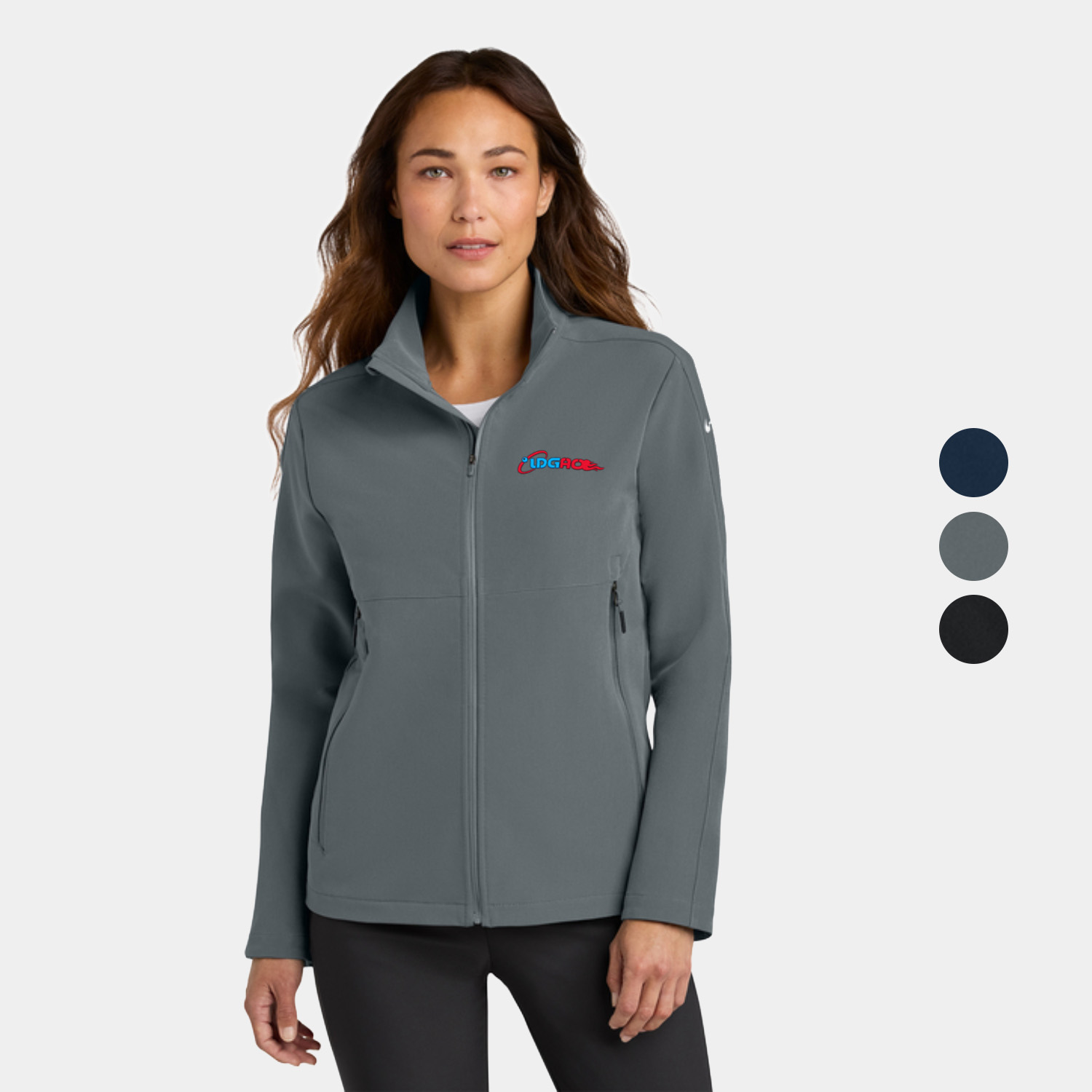 Nike Women’s Full-Zip Water-Repellent Soft Shell Jacket