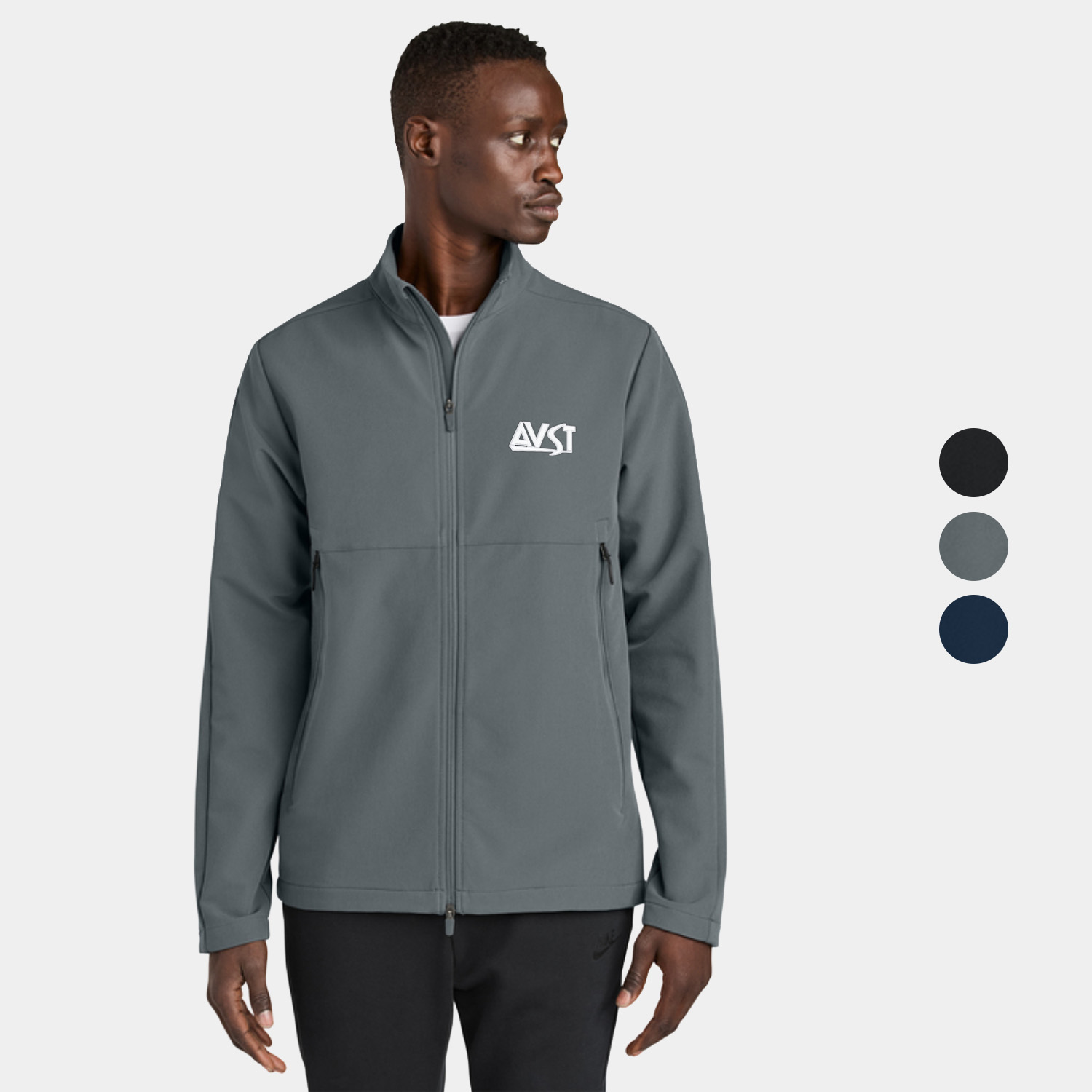 Nike Full-Zip Water-Repellent Soft Shell Jacket