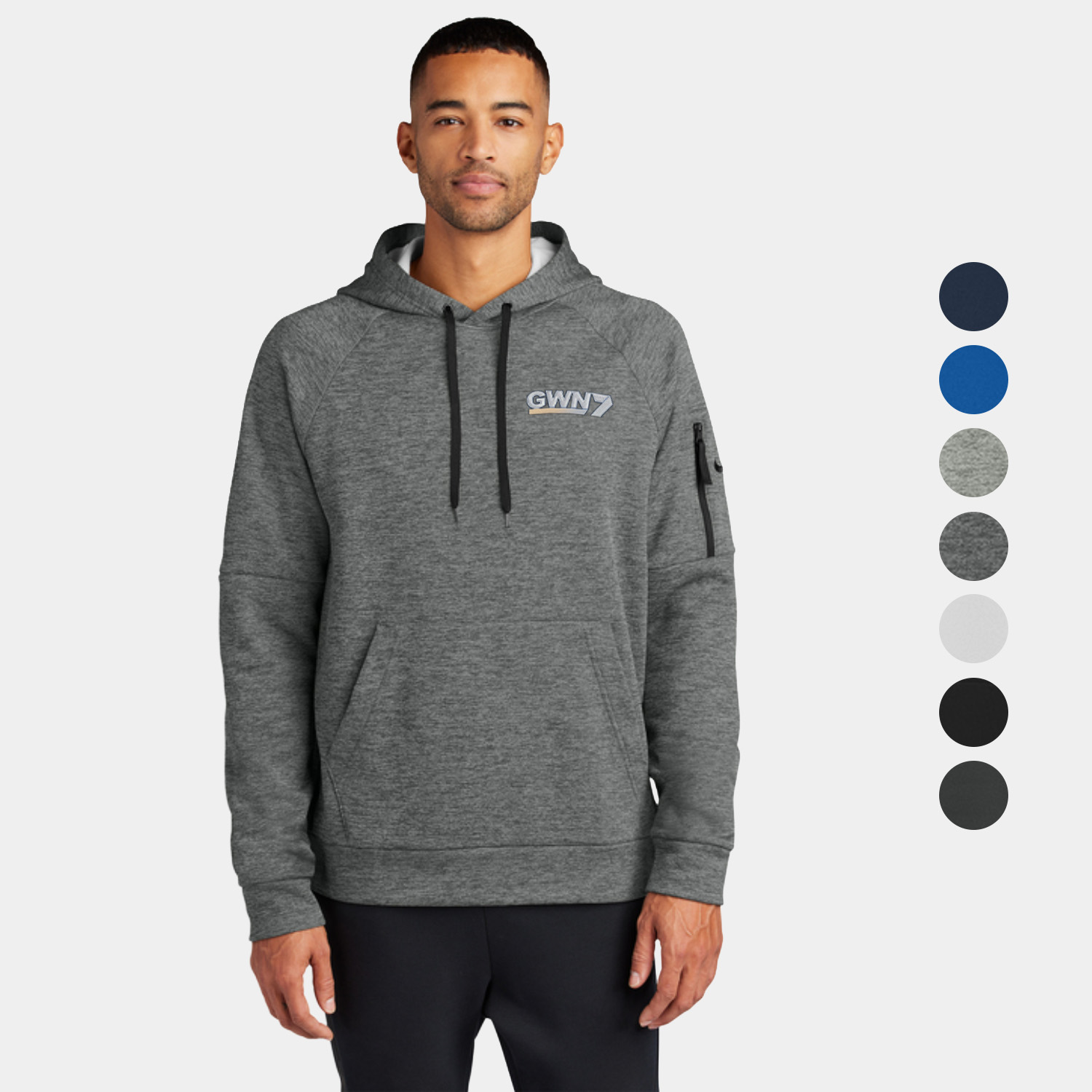 Nike Therma-FIT Pullover Fleece Hoodie with Arm Pocket