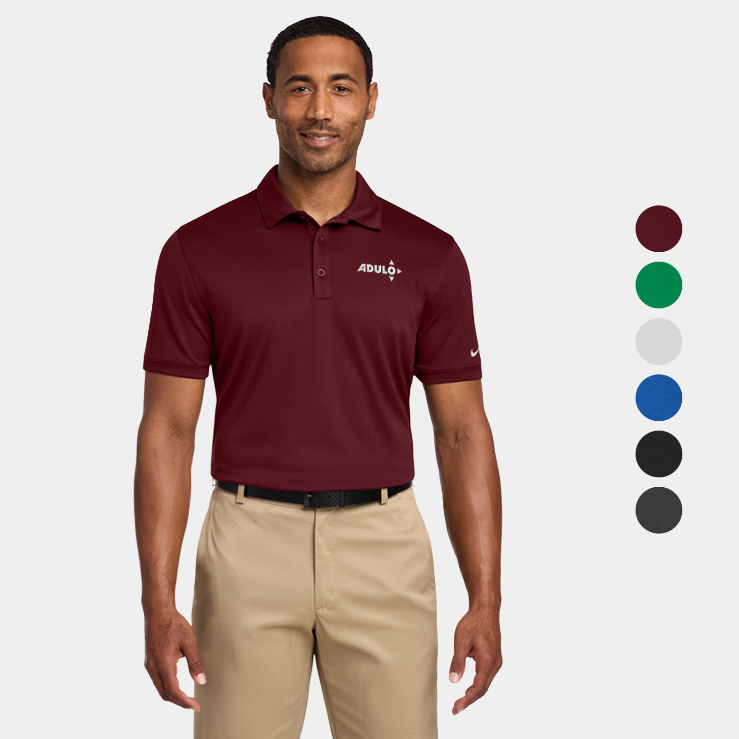 Nike Dri-FIT Players Modern Fit Double Pique Polo