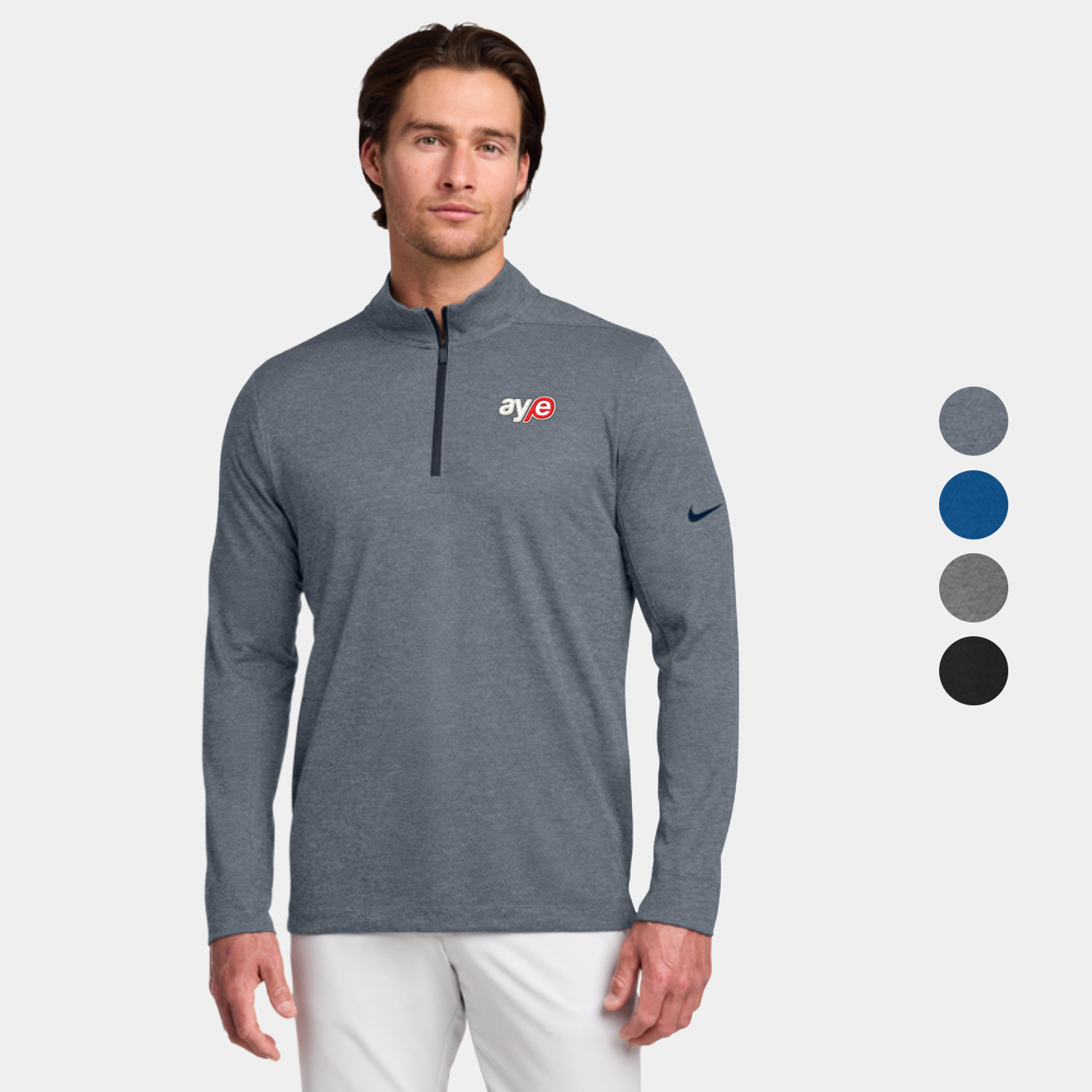 Nike Dri-FIT Half-Zip Warm-Up Pullover Cover-Up