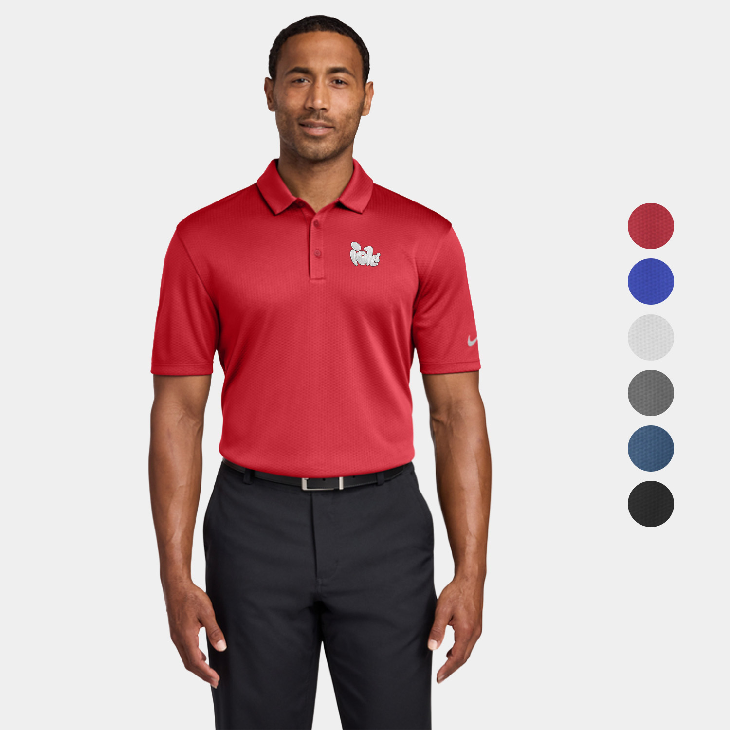Nike Dri-FIT Hex Texture Performance Polo Shirt