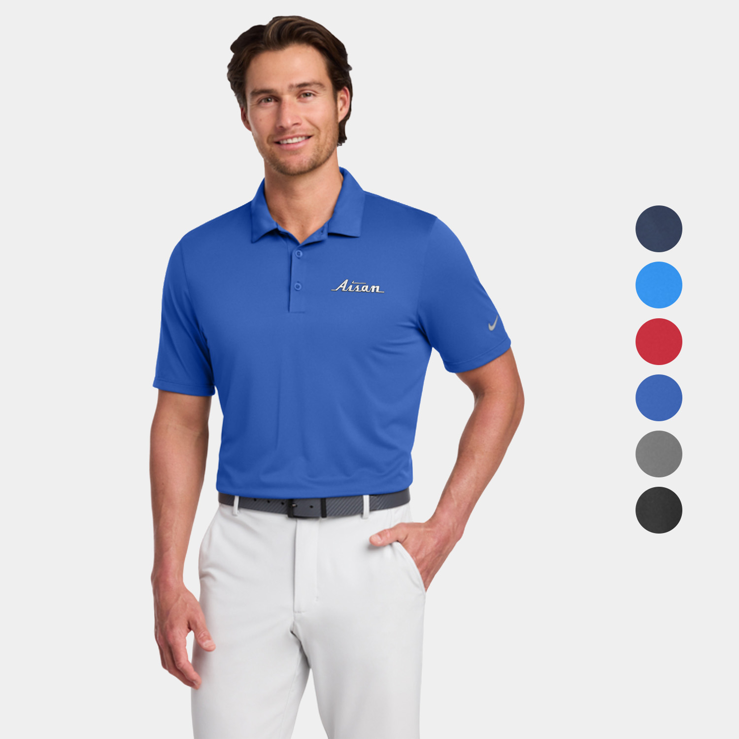 Nike Legacy Grid Texture Dri-FIT Polo