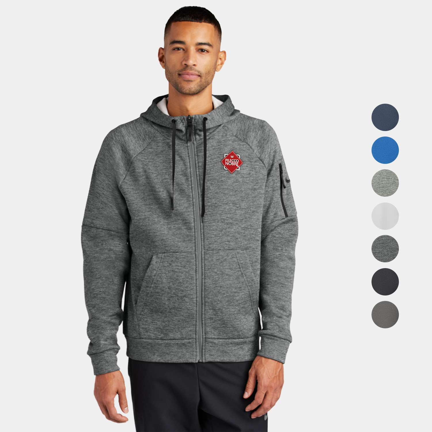 Nike Therma-FIT Full-Zip Fleece Hoodie with Utility Arm Pocket