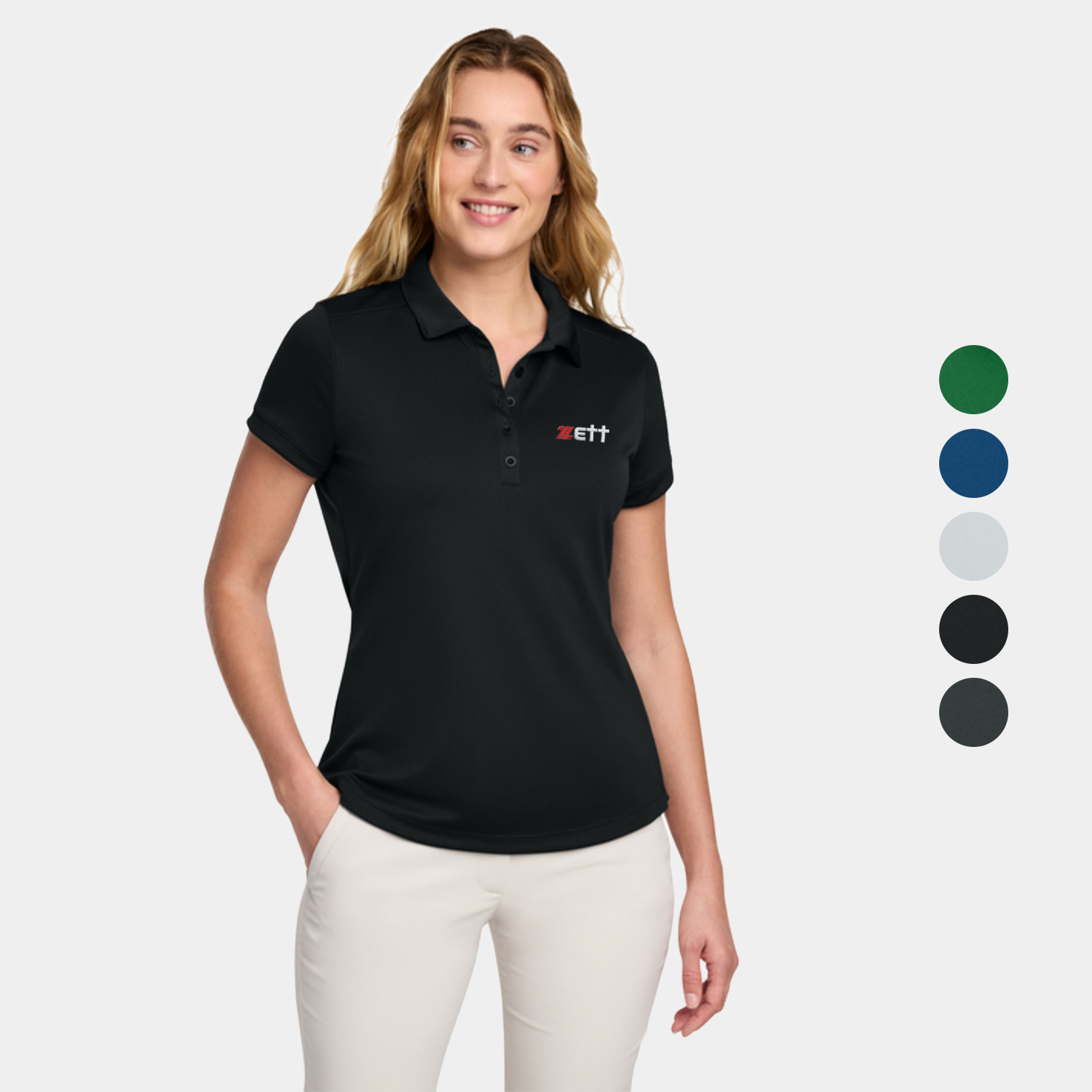 Nike Women’s Dri-FIT Players Modern Fit Polo Shirt