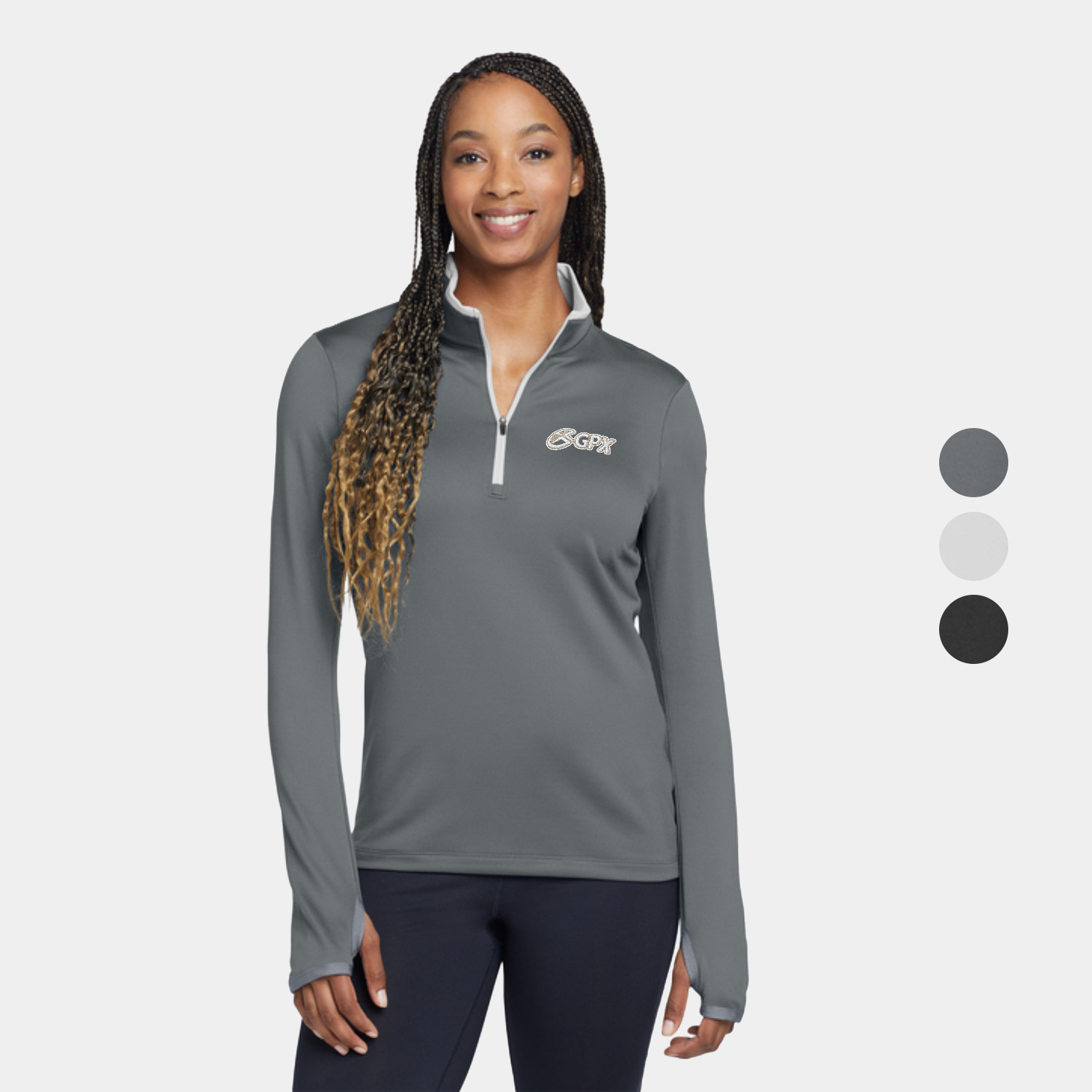 Nike Women’s Stretch Dri-FIT Half-Zip Performance Cover-Up
