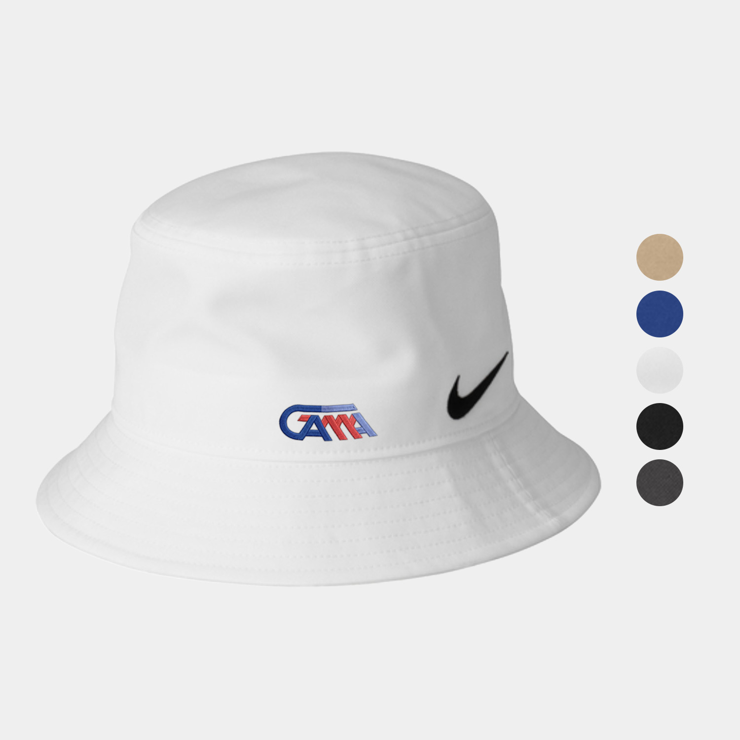 Nike Swoosh Cotton Bucket Hat 360 Sun Coverage
