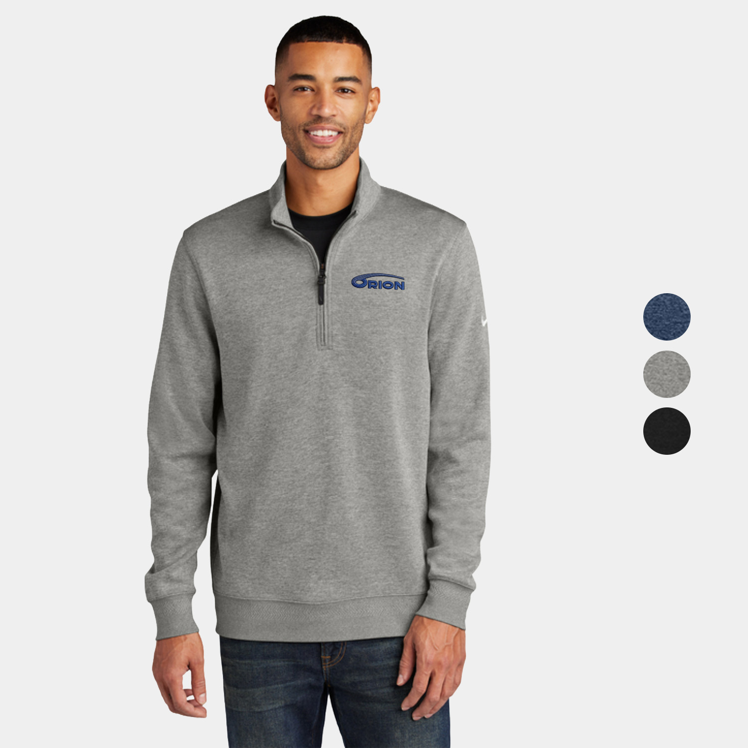 Nike Dri-FIT Corporate Half-Zip Sweater-Style Cover-Up