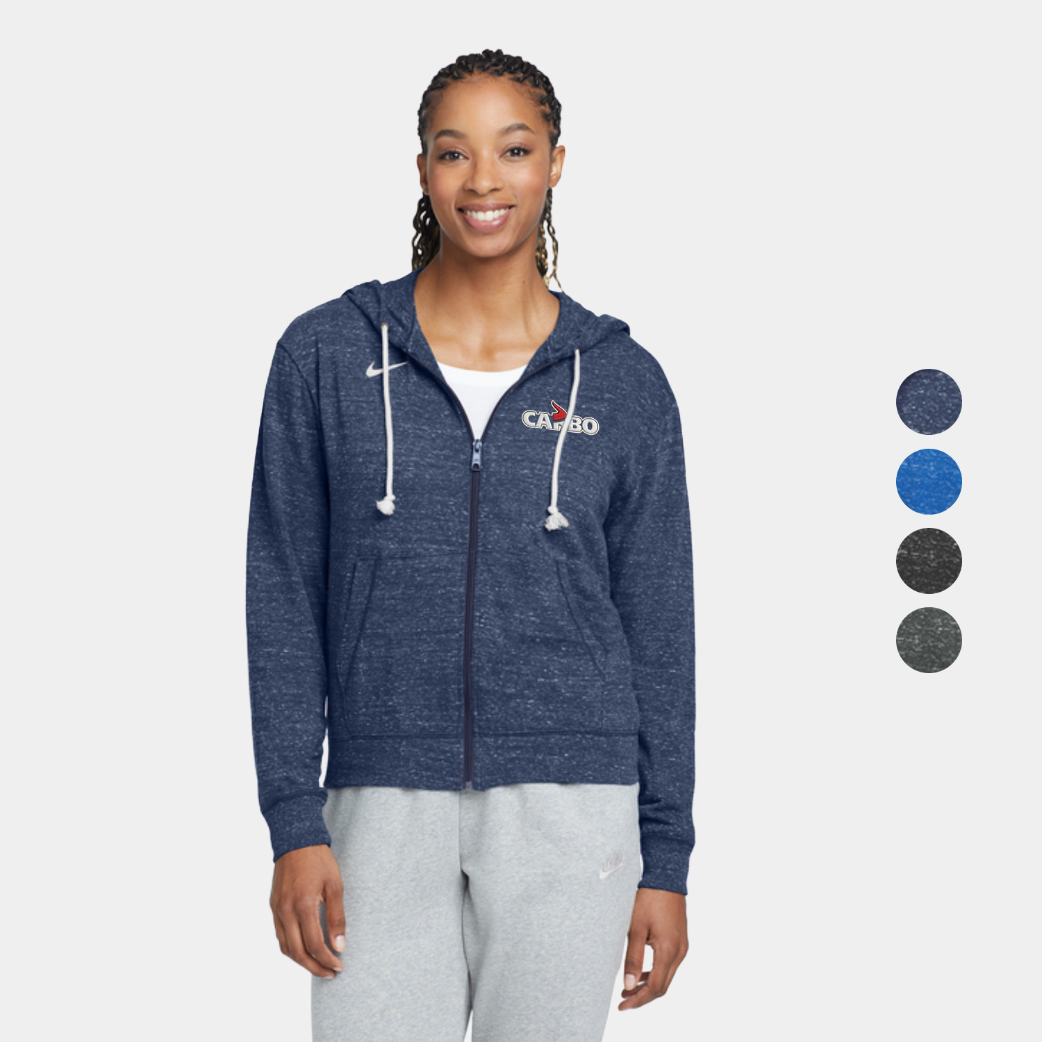 Nike Women’s Gym Vintage Full-Zip Hoodie