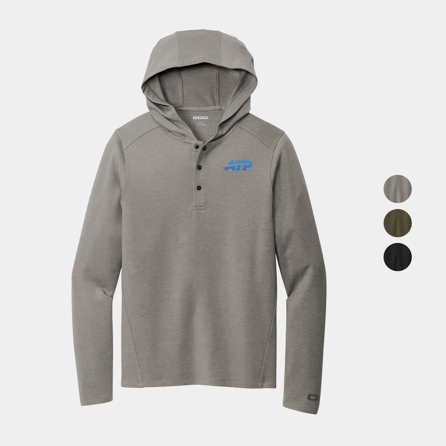 OGIO® Luuma Flex Hooded Henley