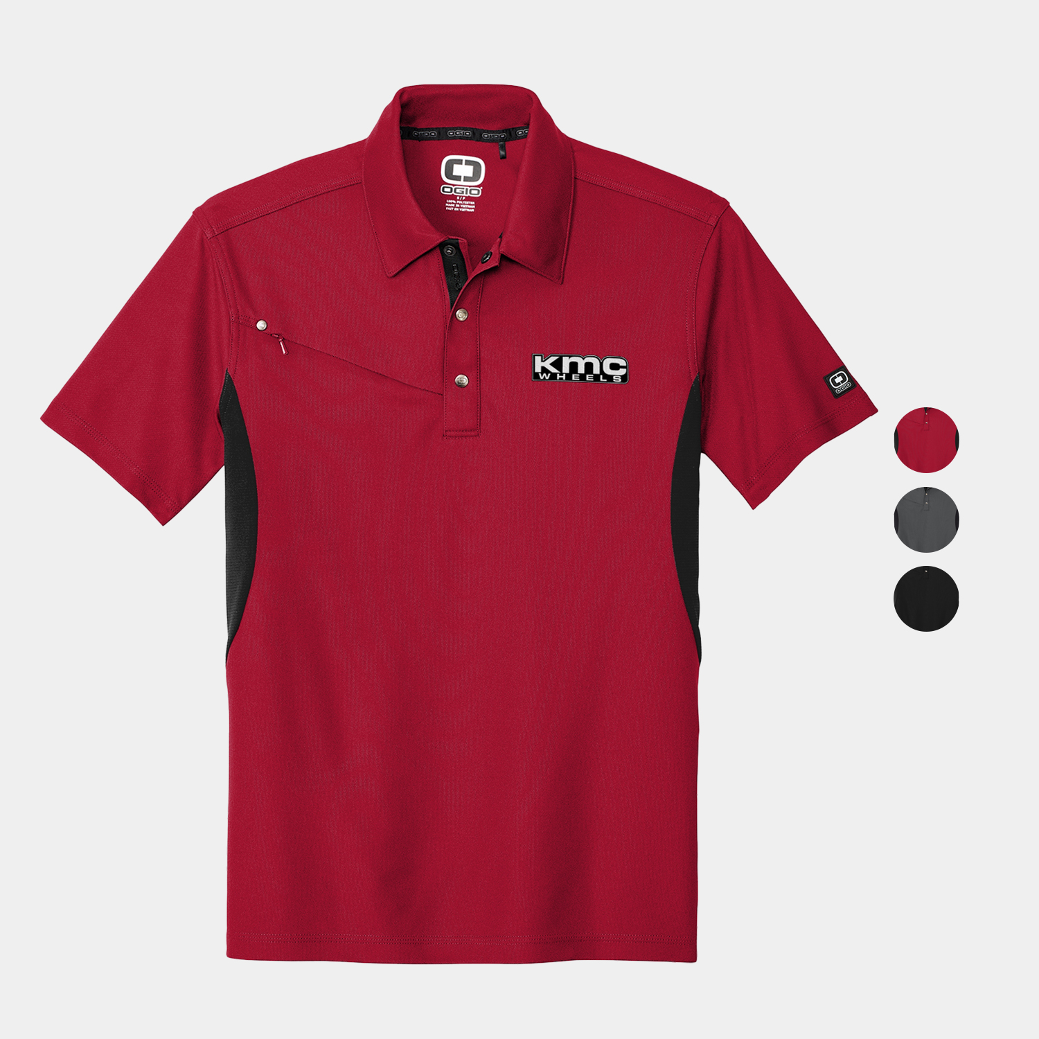 OGIO® Polo w/ Zippered Pocket
