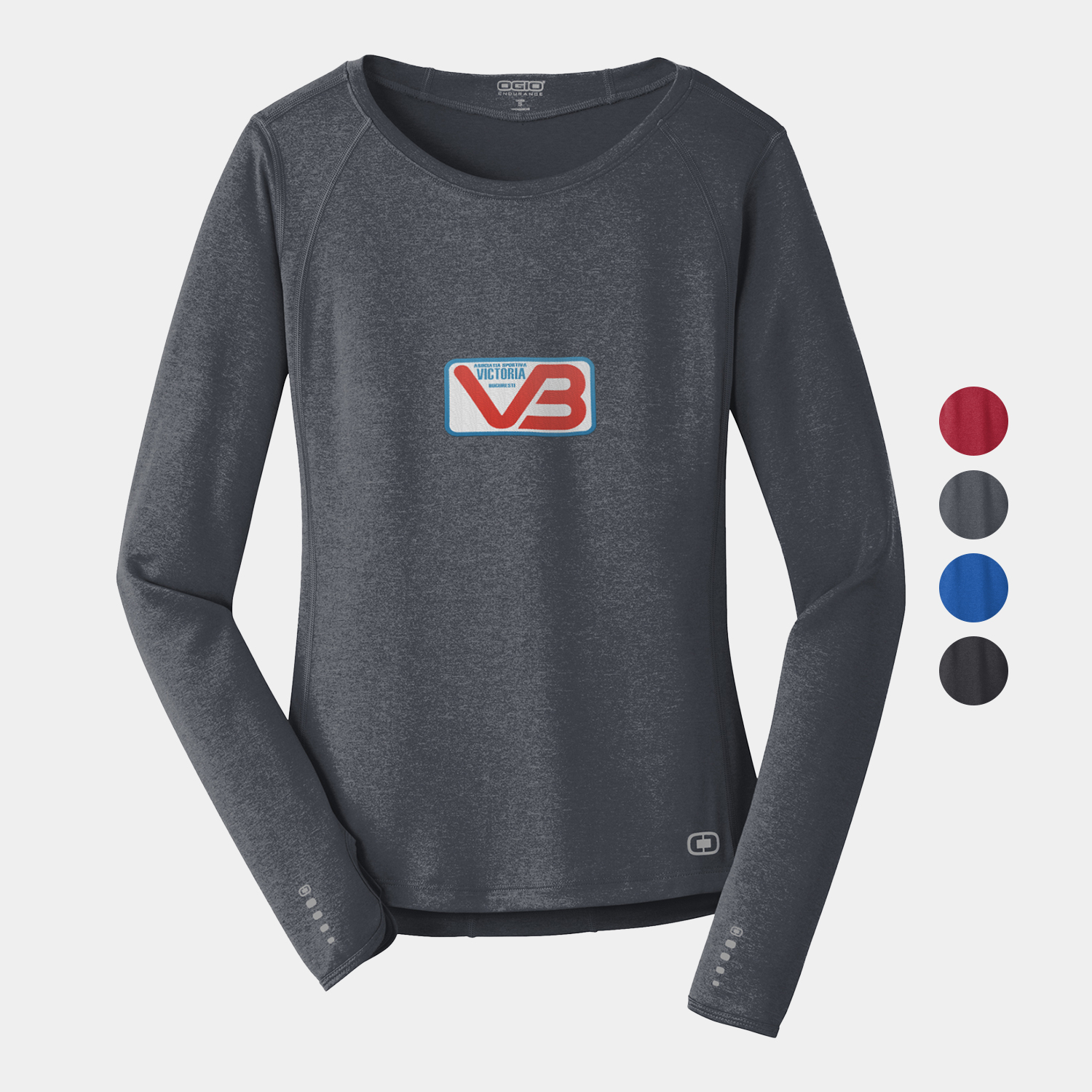 OGIO® Ladies Long Sleeve Pulse T-Shirt
