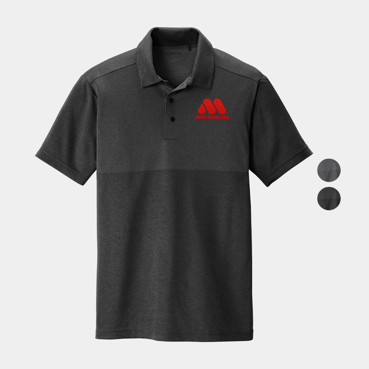 OGIO ® Men's Polo T-Shirt with 3-Snap Placket