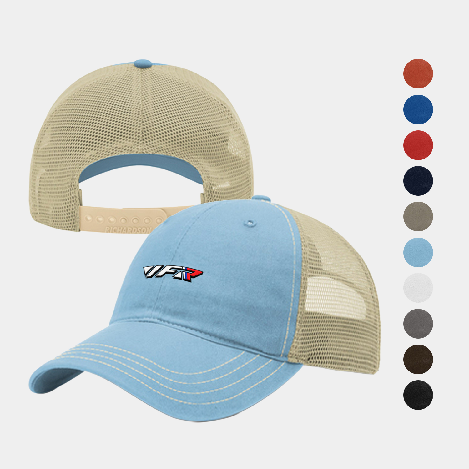 Richardson Garment Washed Relaxed Trucker Cap