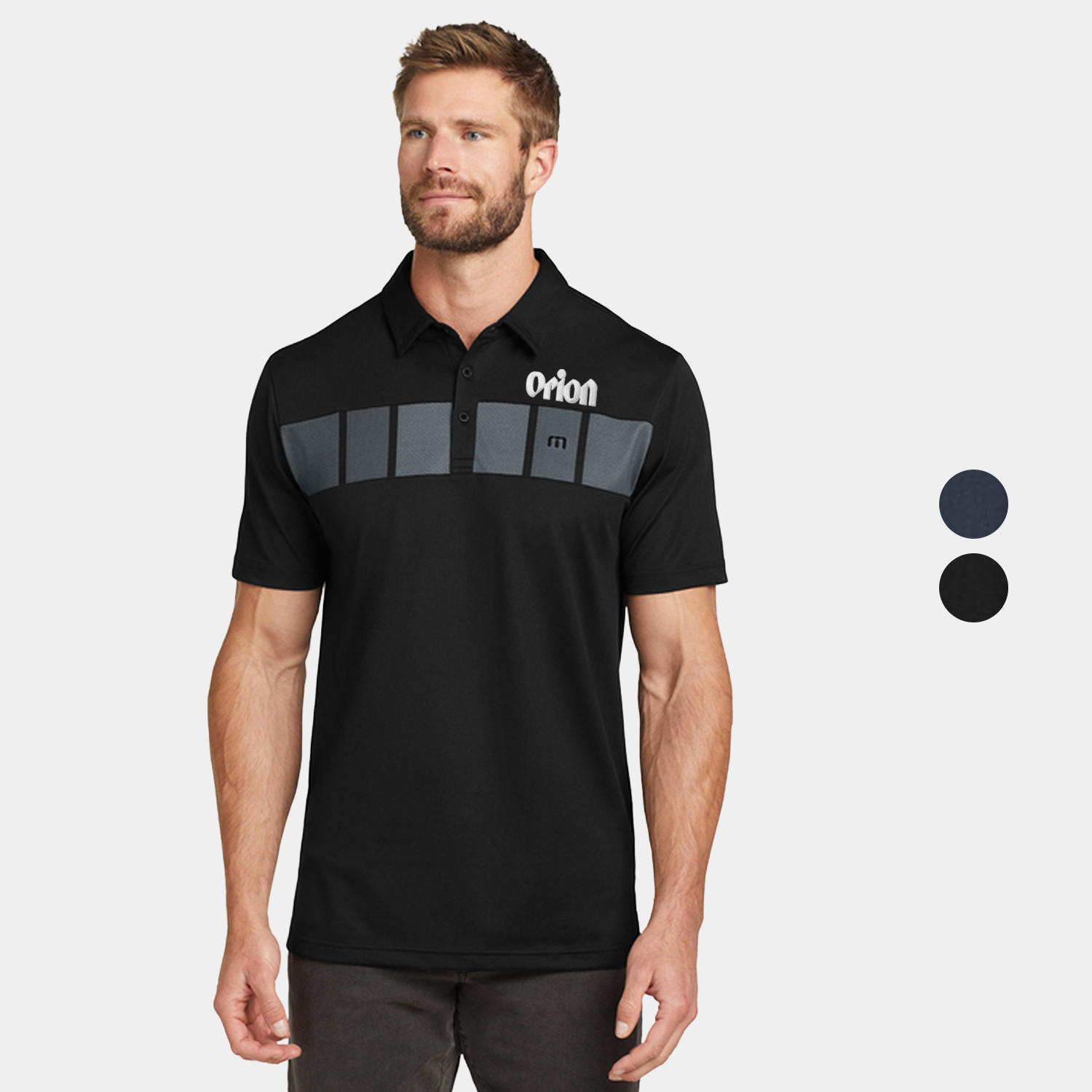 TravisMathew Cabana Chest Stripe Polo