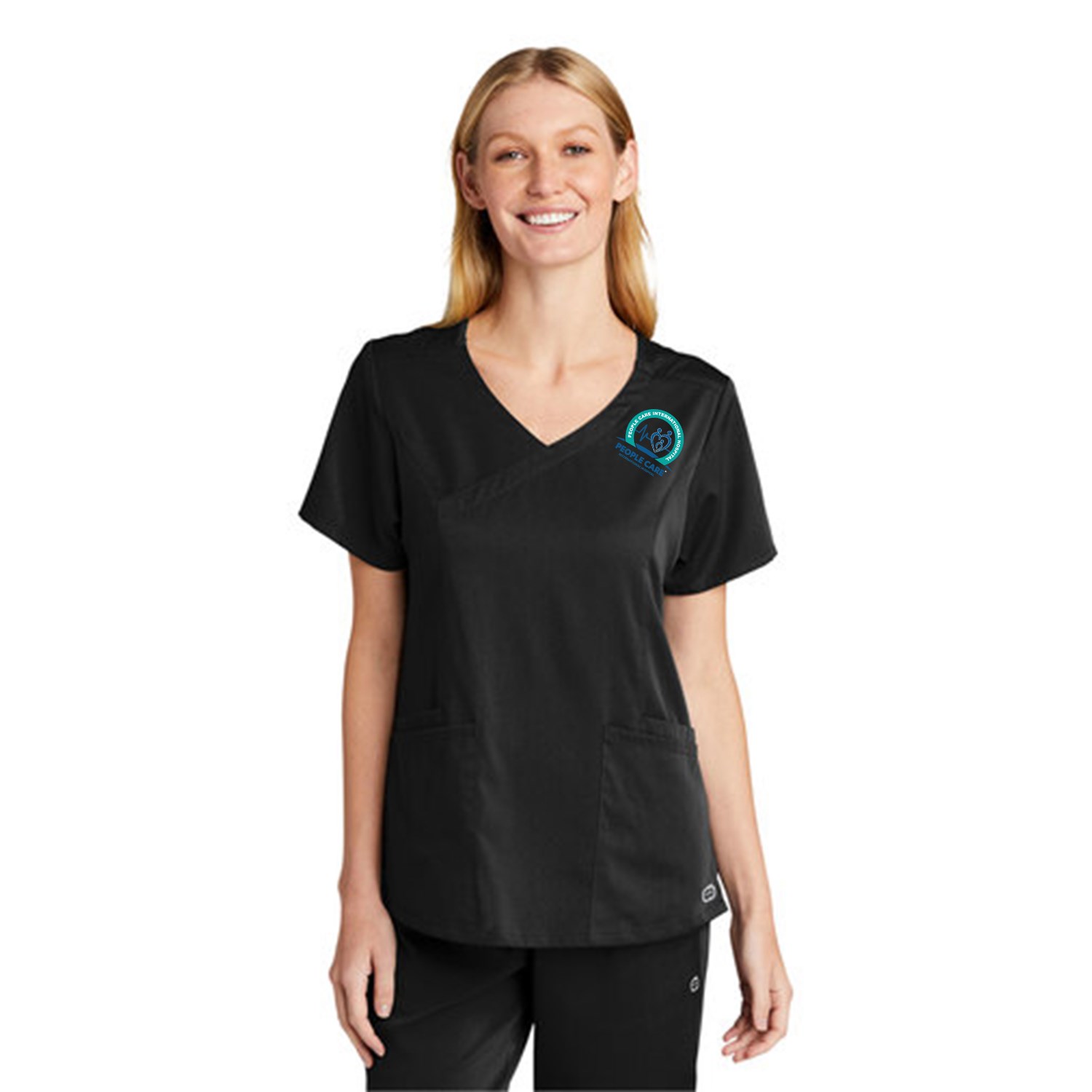 WonderWink® Women’s Premiere Flex™ Mock Wrap Top