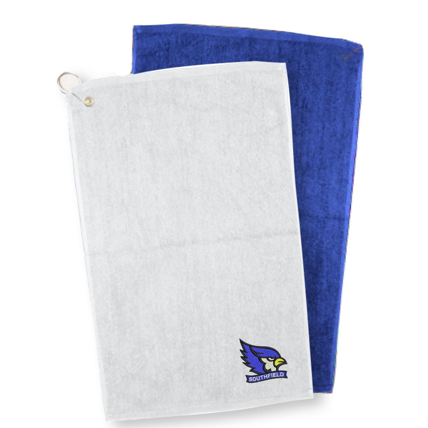 Premium Cotton Terry Beach Towel USA Decorated (11" x 18")