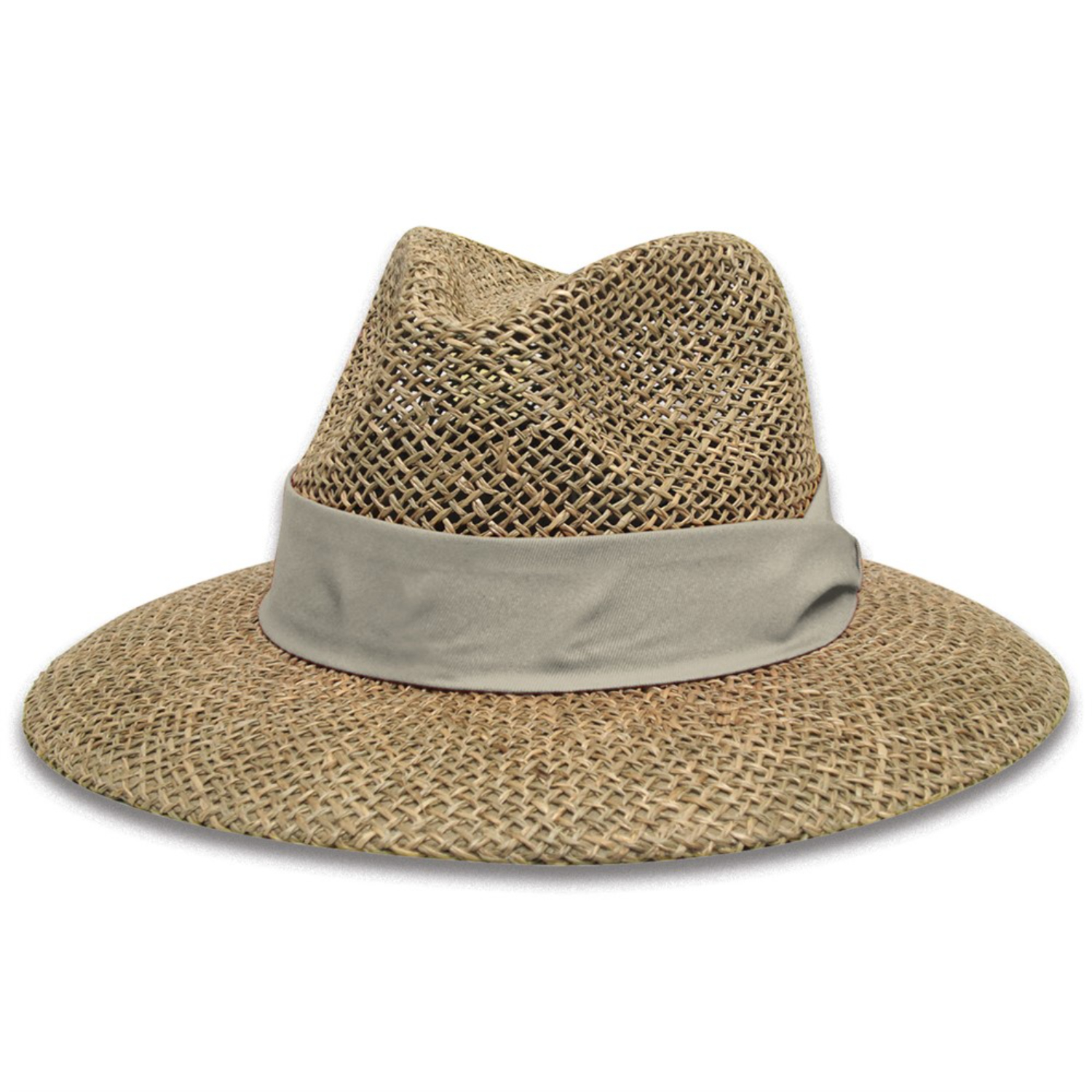 Natural Straw Safari Hat with Headband