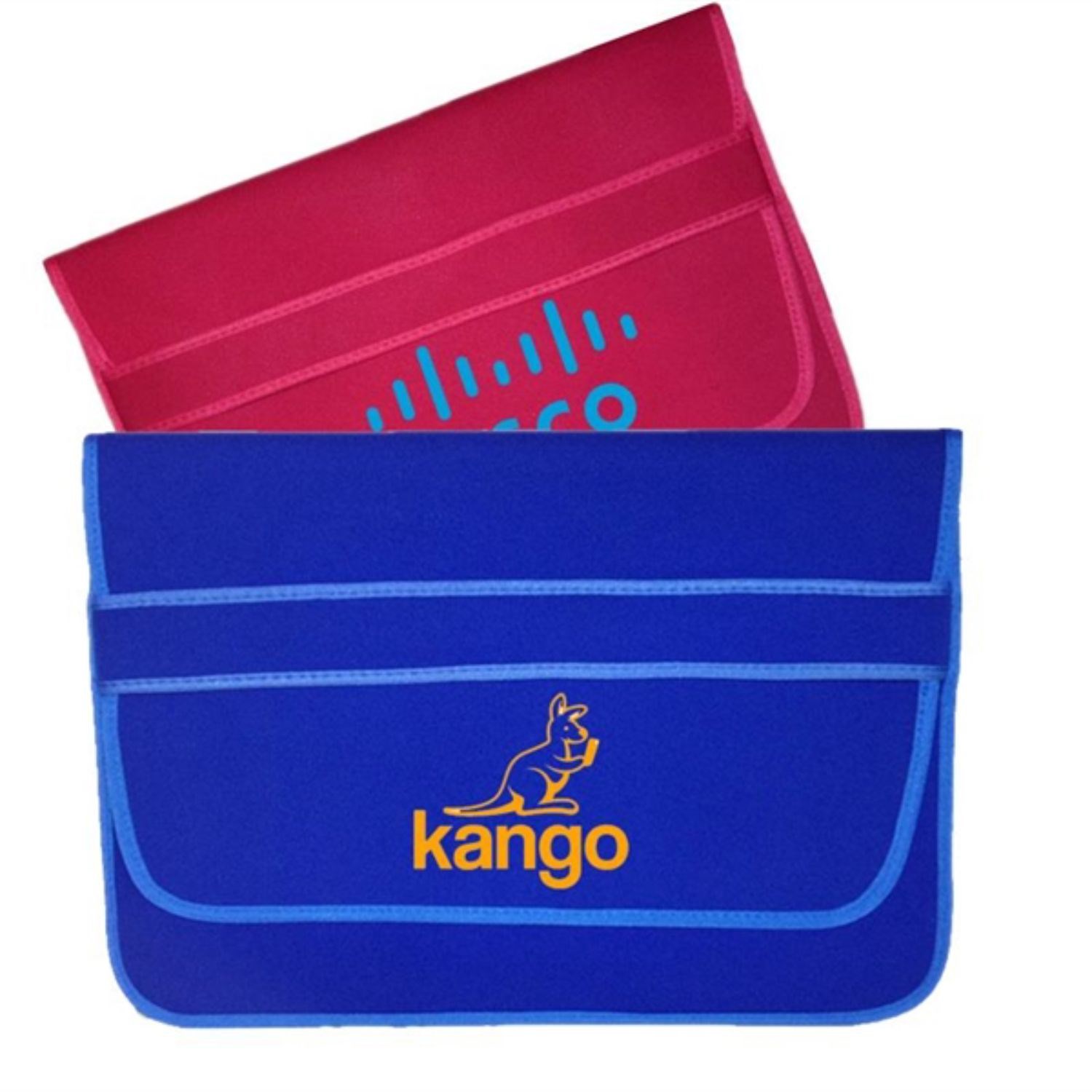 Premium Neoprene Laptop Sleeve w/Suction Fabric & Two Zipper