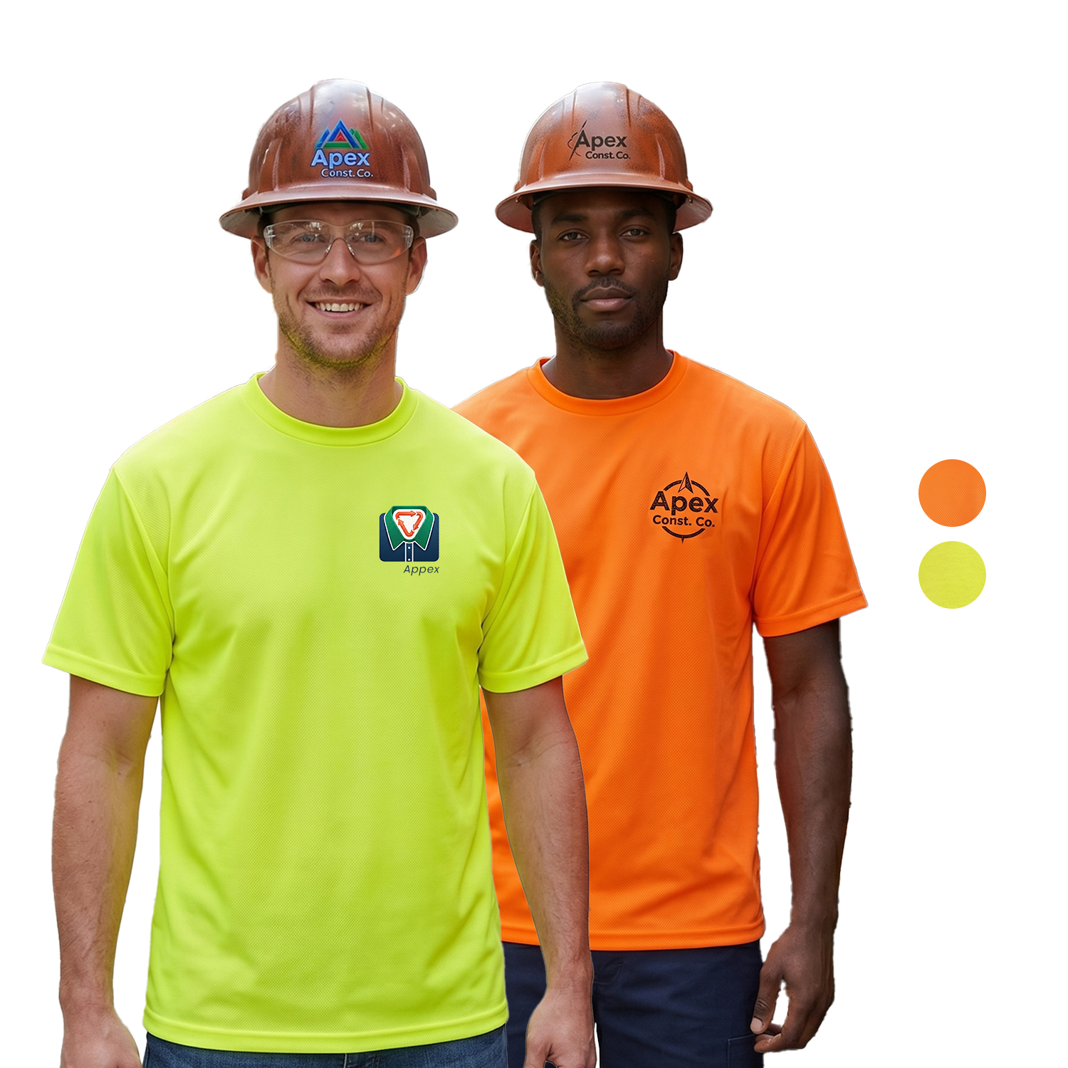 High Viz Short Sleeve Safety Workwear T-Shirt