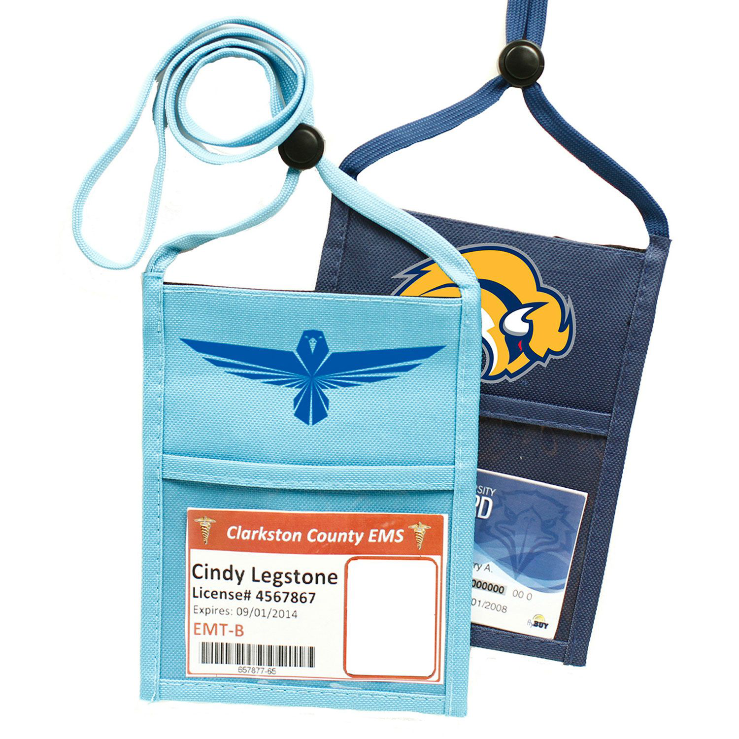 POLYESTER PREMIUM DOUBLE WINDOW POUCH