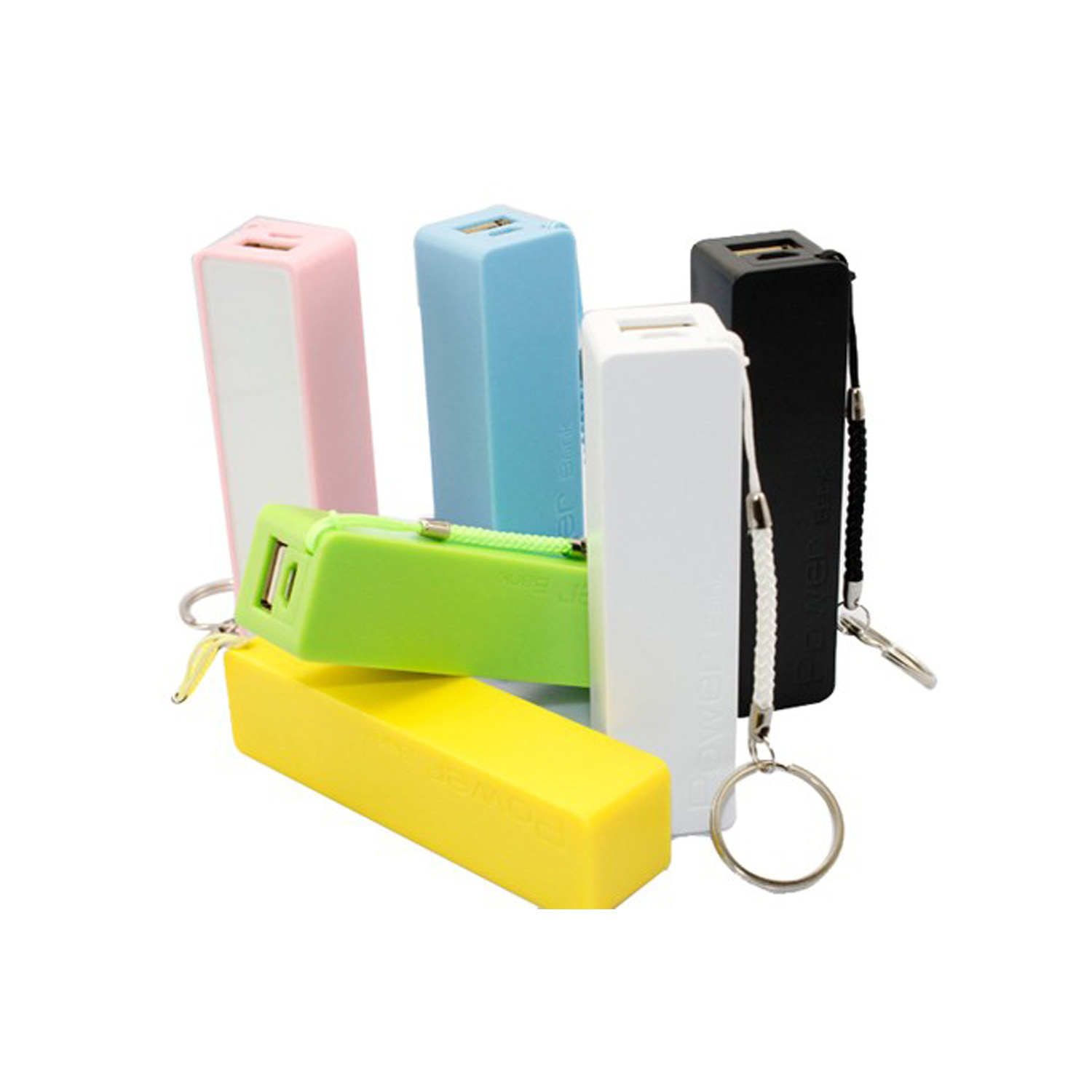 2200 mAh Plastic power bank