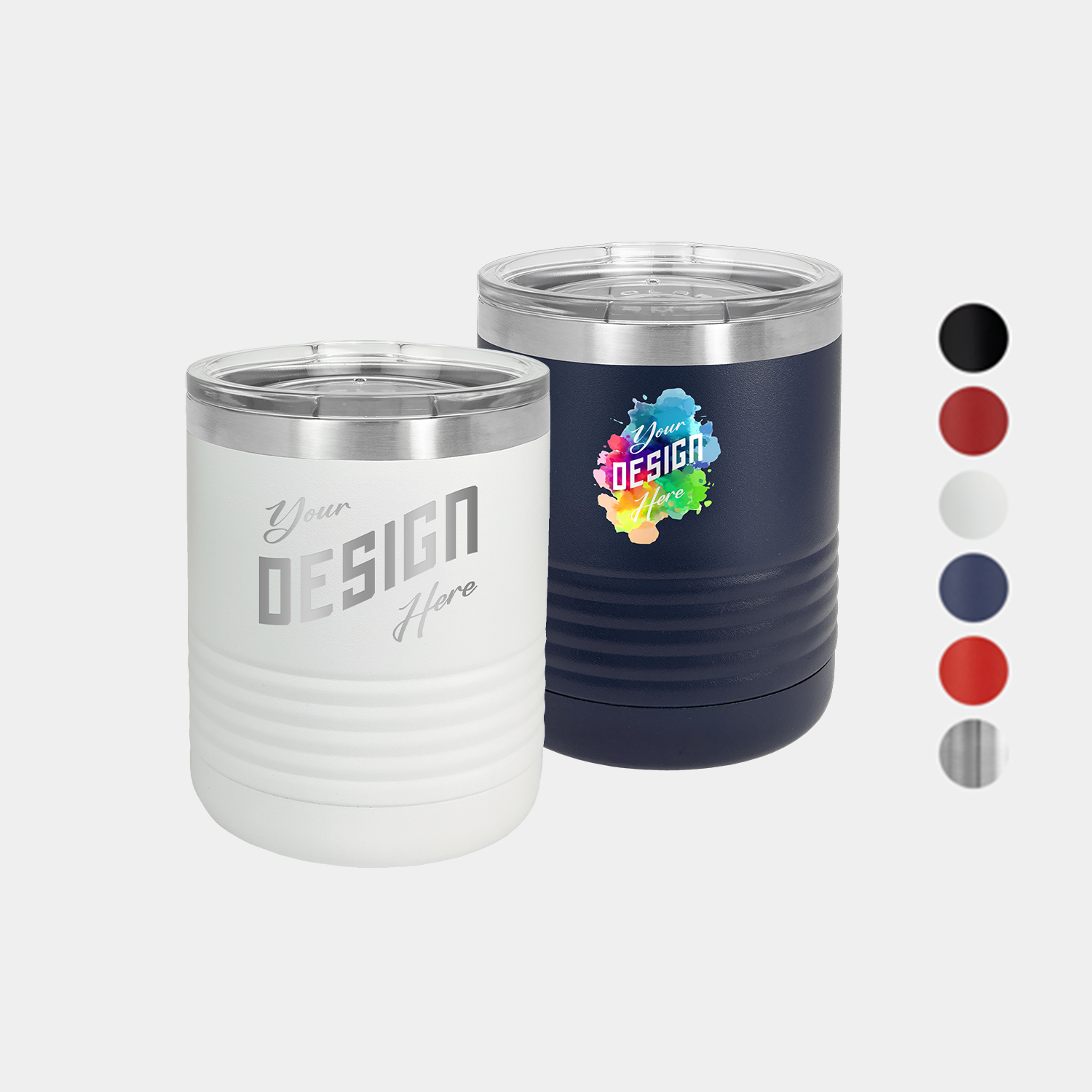 10 oz Polar Camel® Stainless Steel Insulated Ringneck Tumbler