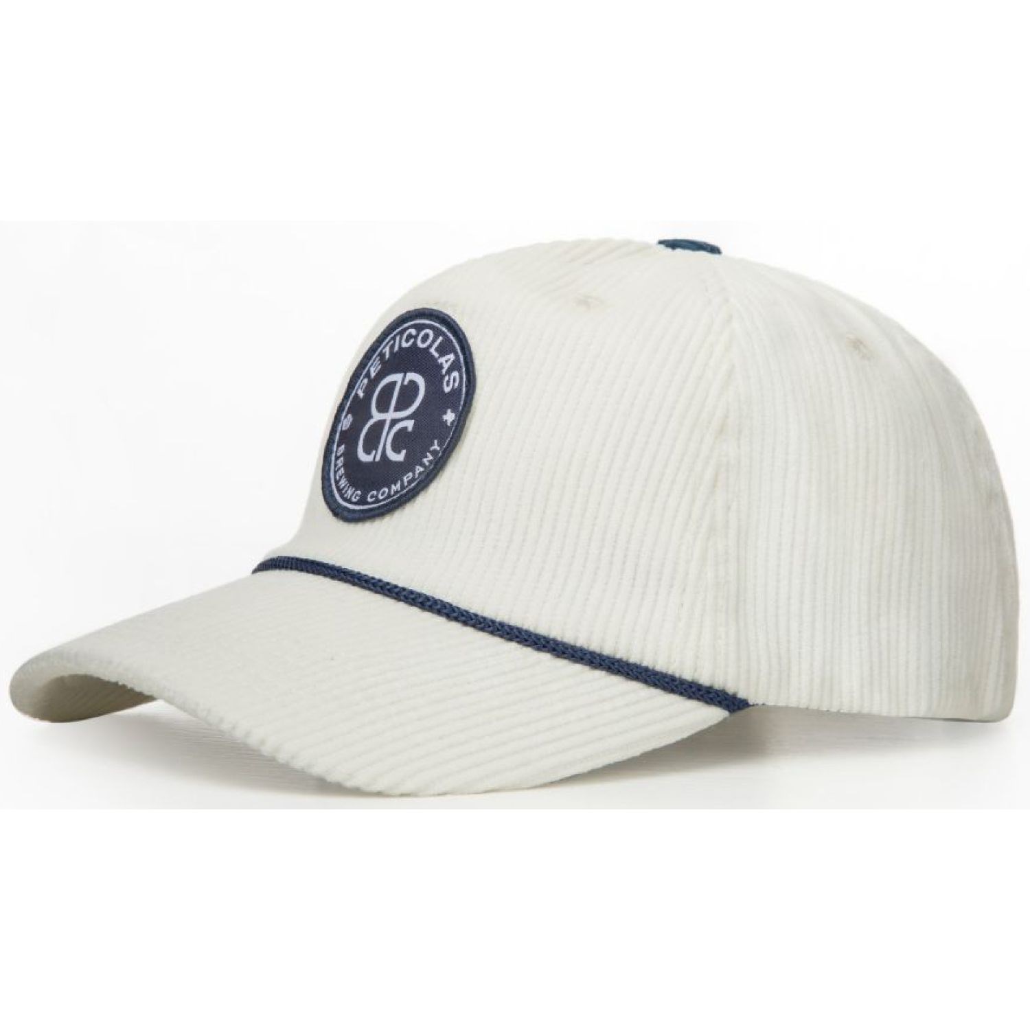 Premium 5-Panel Rope with halfmoon buckram Corduroy fabric with Snapback Closure Cap