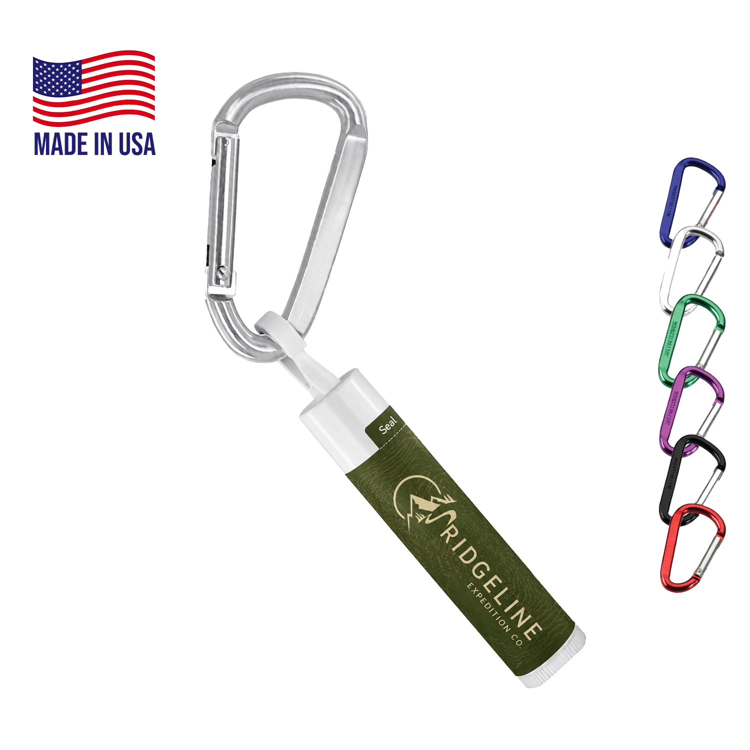 Soy SPF 30 Lip Balm Carabiner Edition