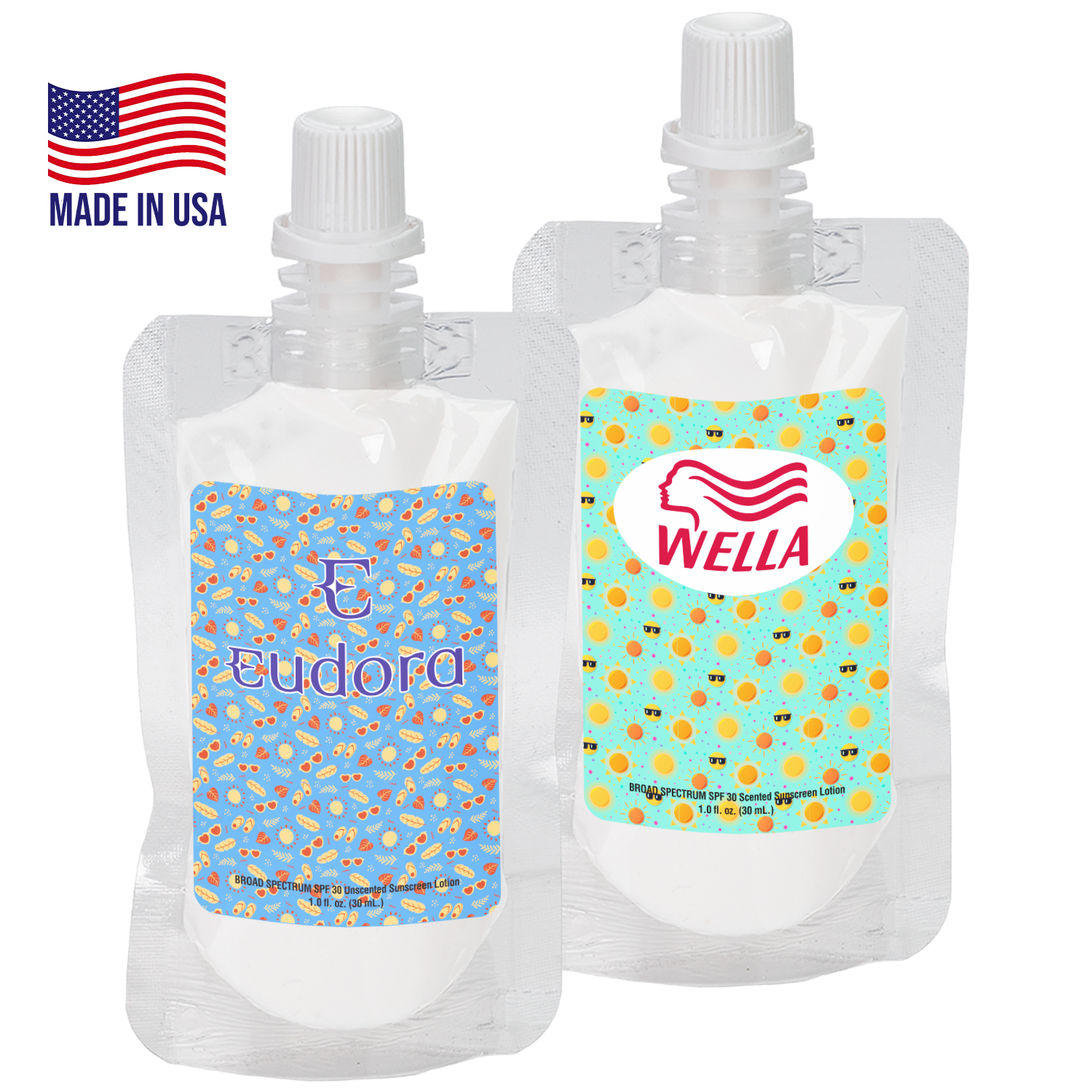 1 oz Squeeze Pouch of SPF 30 Sunscreen