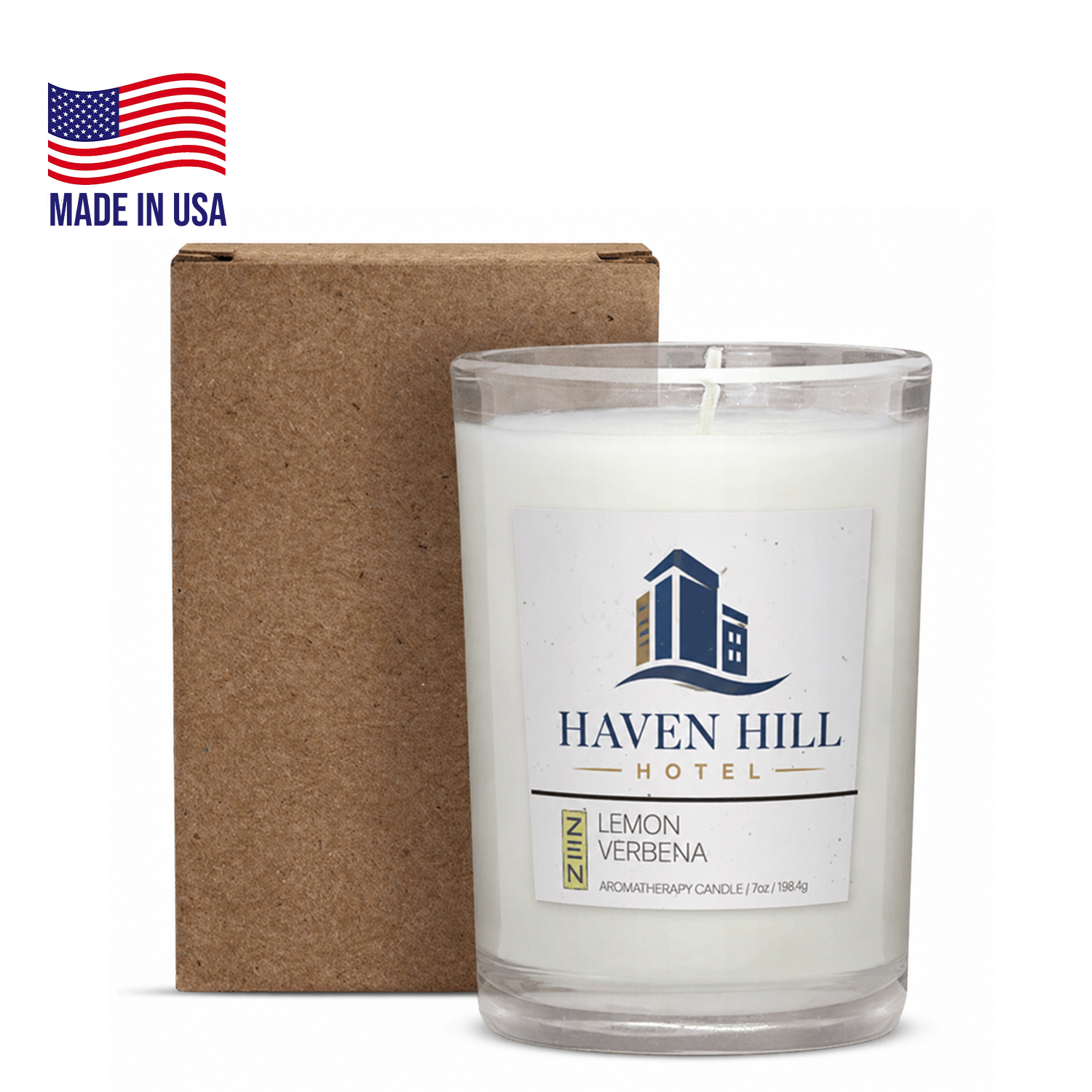 Lemon Verbena Gift Box Candle