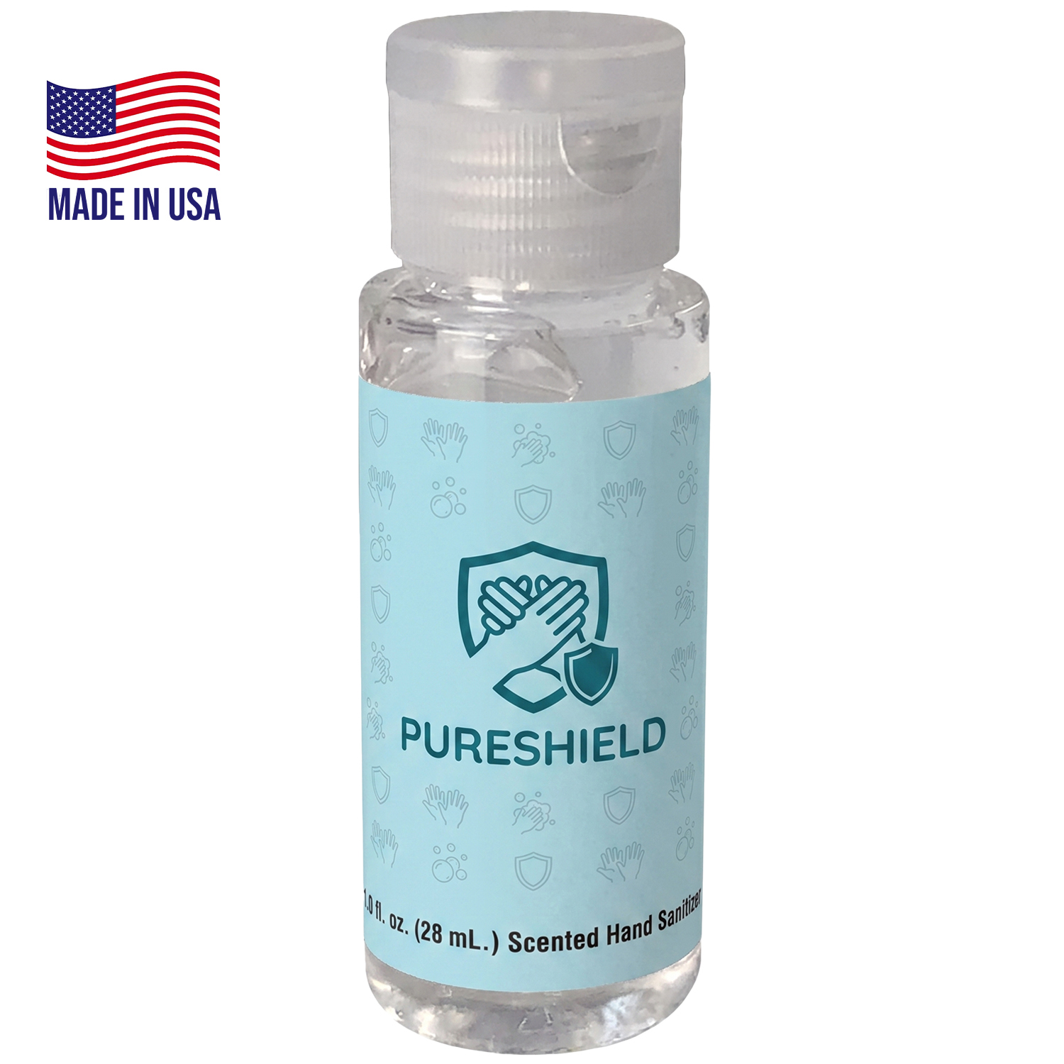 FlipTop Clean Sanitizer Bottle
